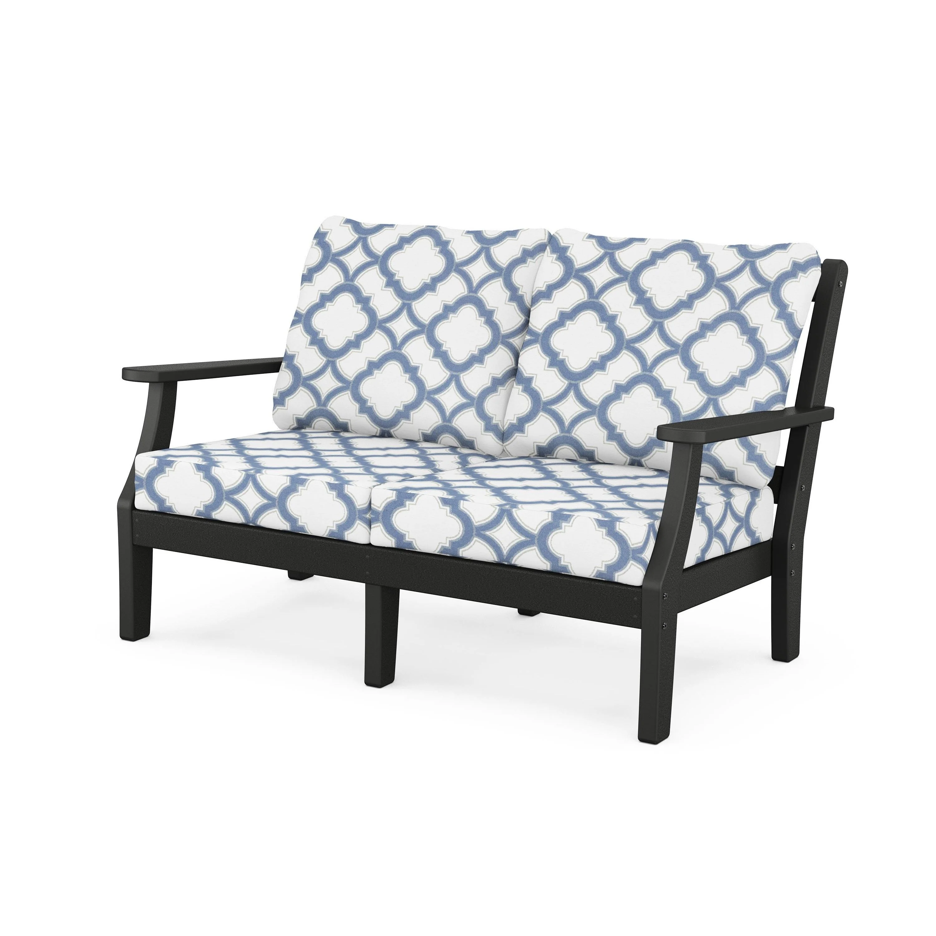 Chinoiserie Deep Seating Loveseat - Image 92