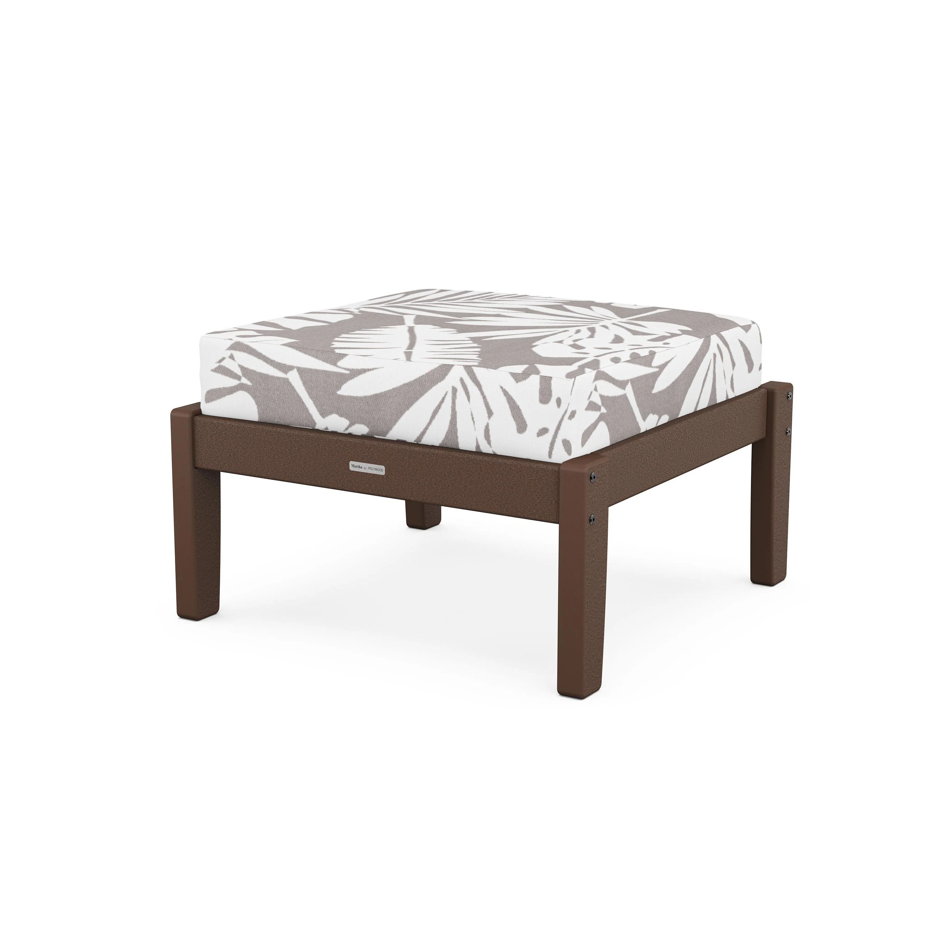 Chinoiserie Deep Seating Ottoman - Image 208