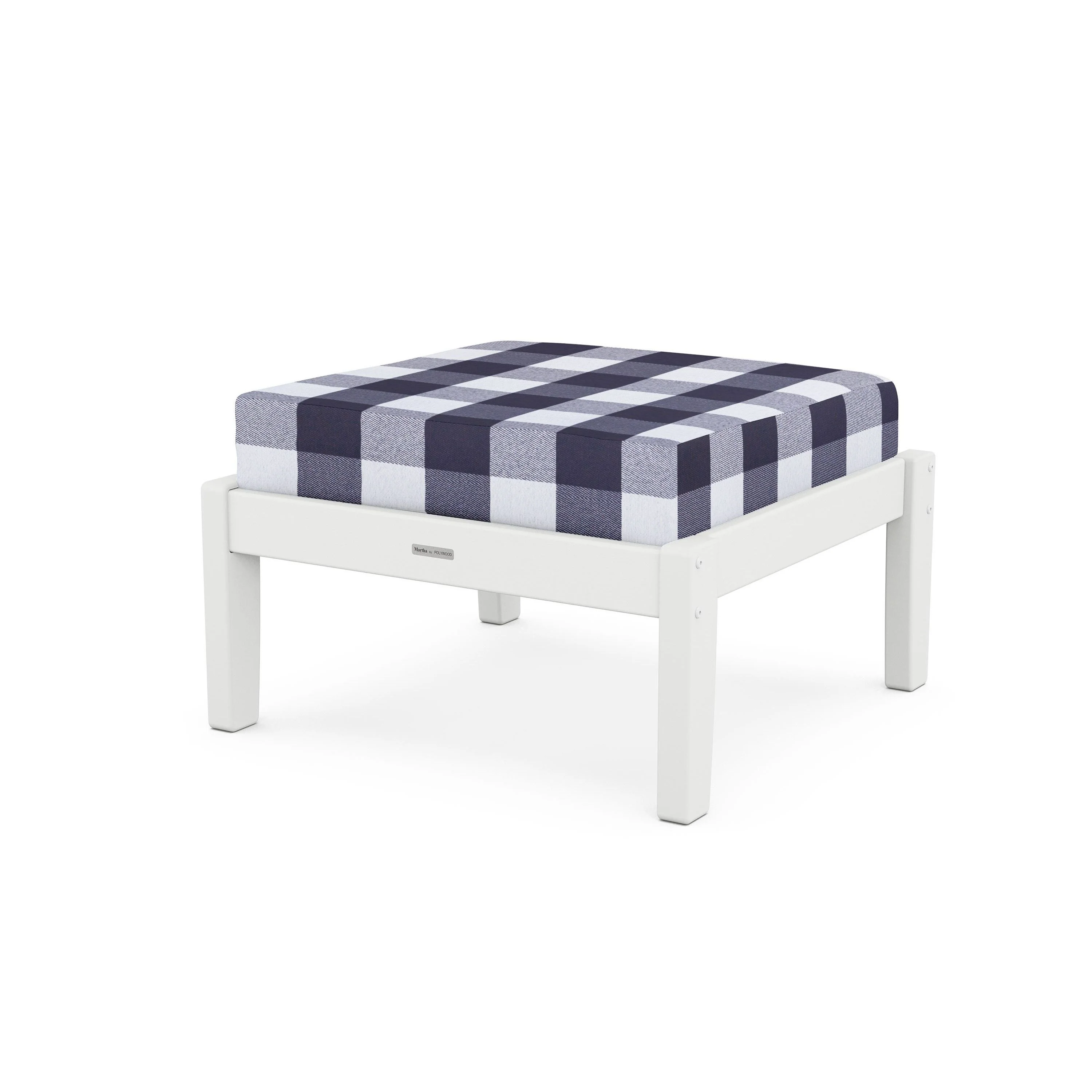 Chinoiserie Deep Seating Ottoman - Image 23