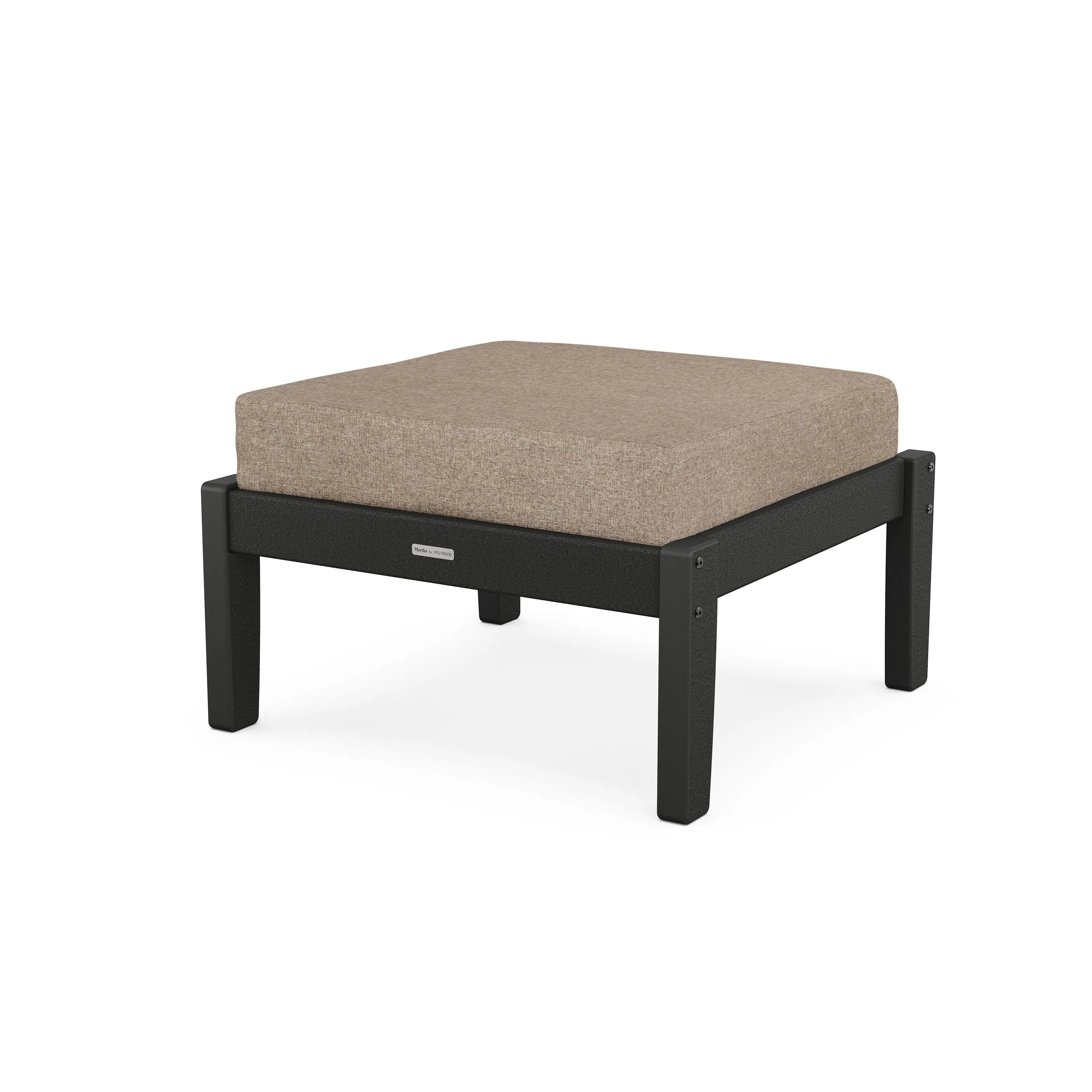 Chinoiserie Deep Seating Ottoman - Image 26