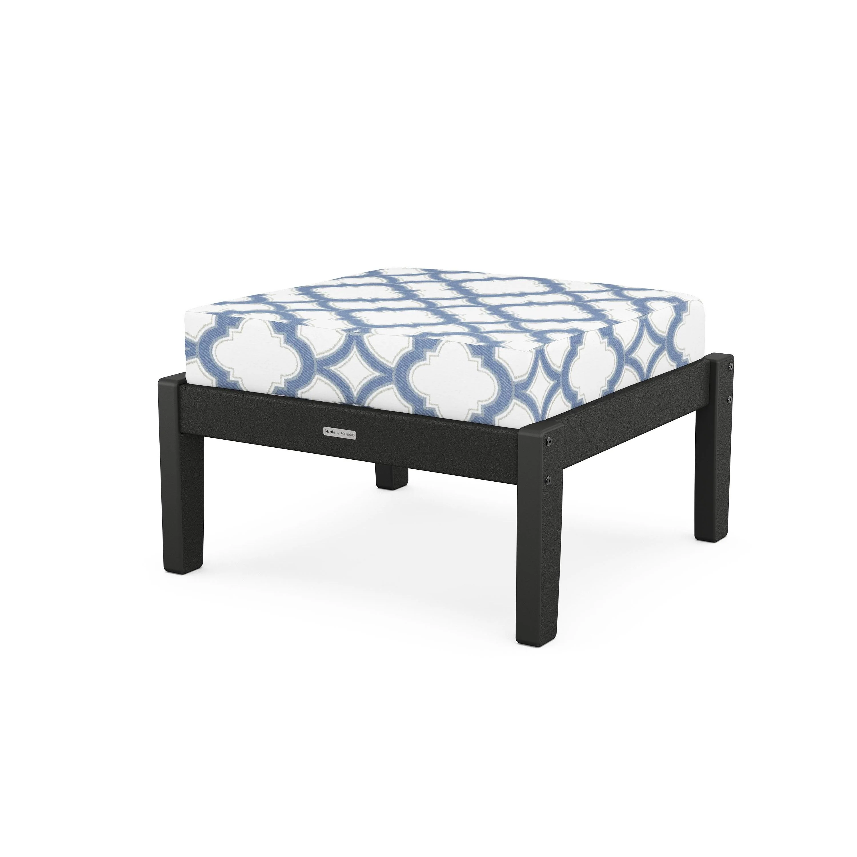 Chinoiserie Deep Seating Ottoman - Image 52