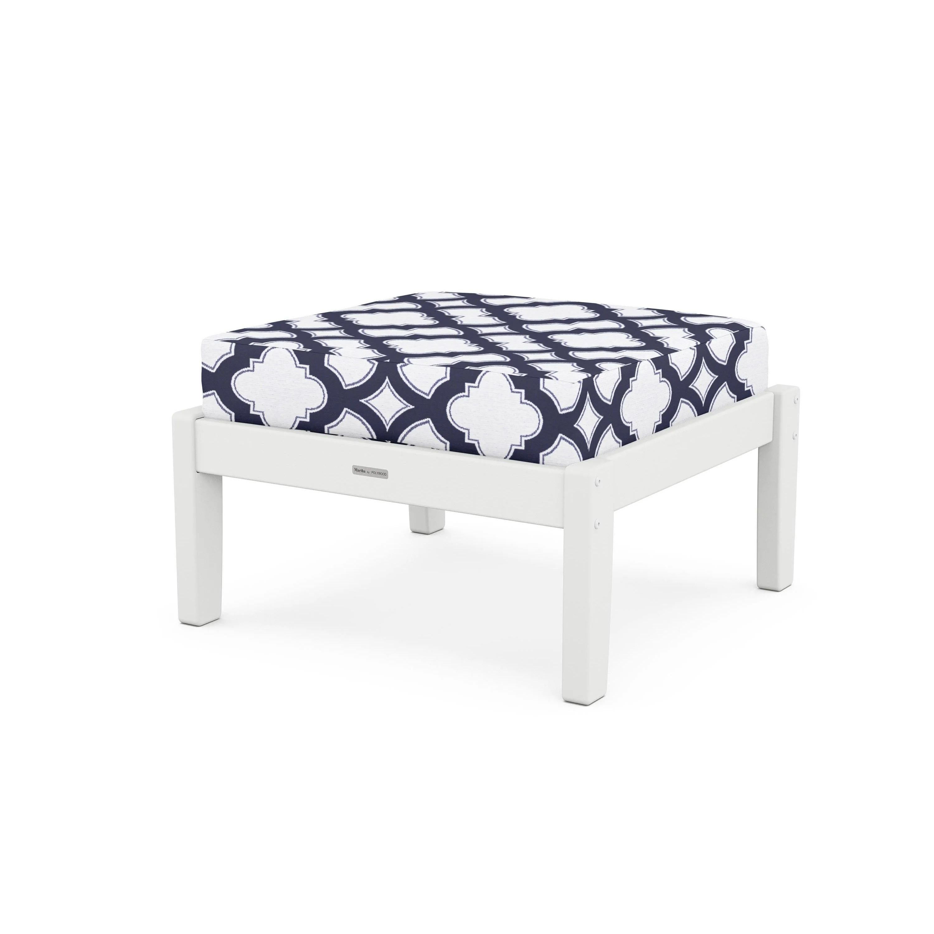 Chinoiserie Deep Seating Ottoman - Image 93