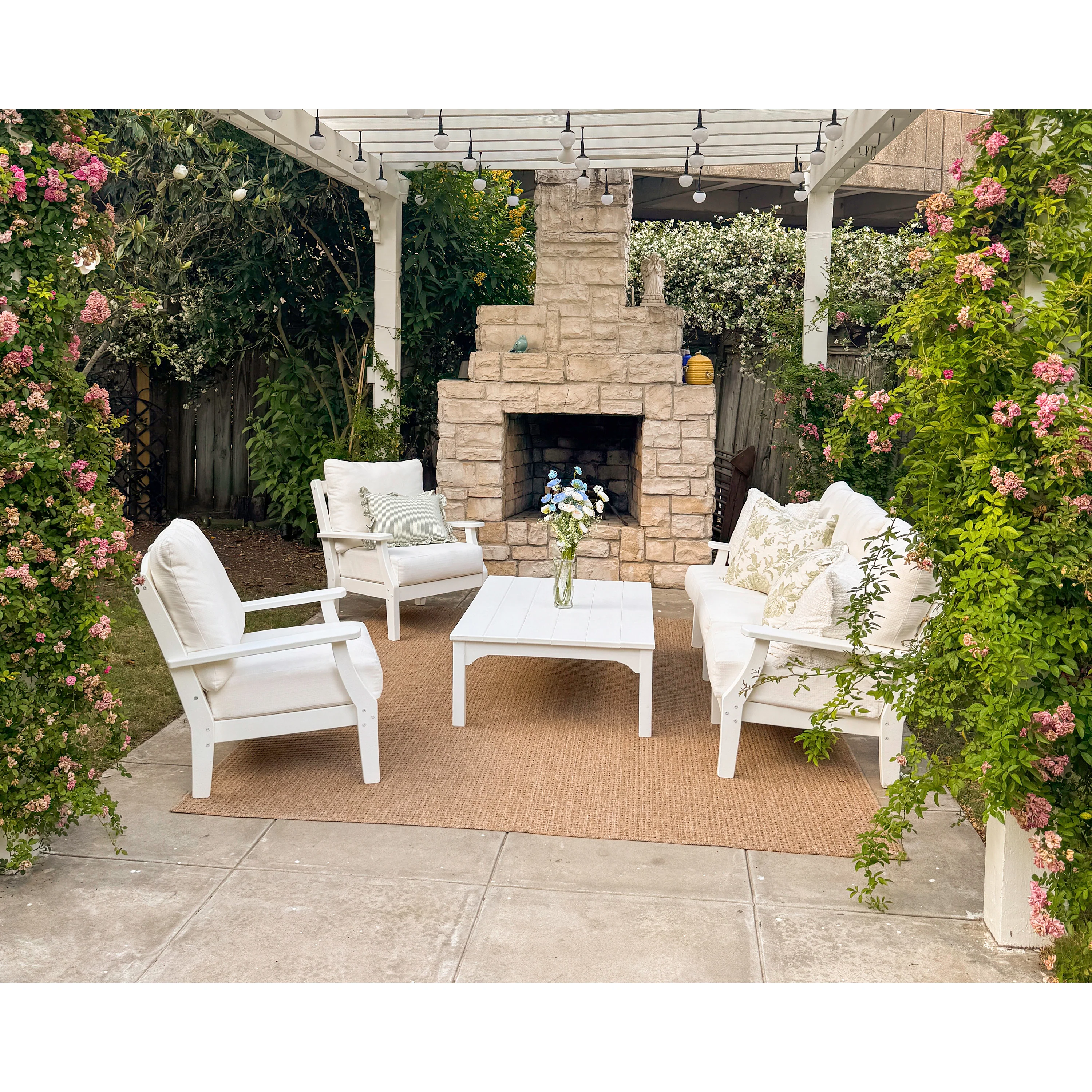 Chinoiserie Deep Seating Sofa - Image 8