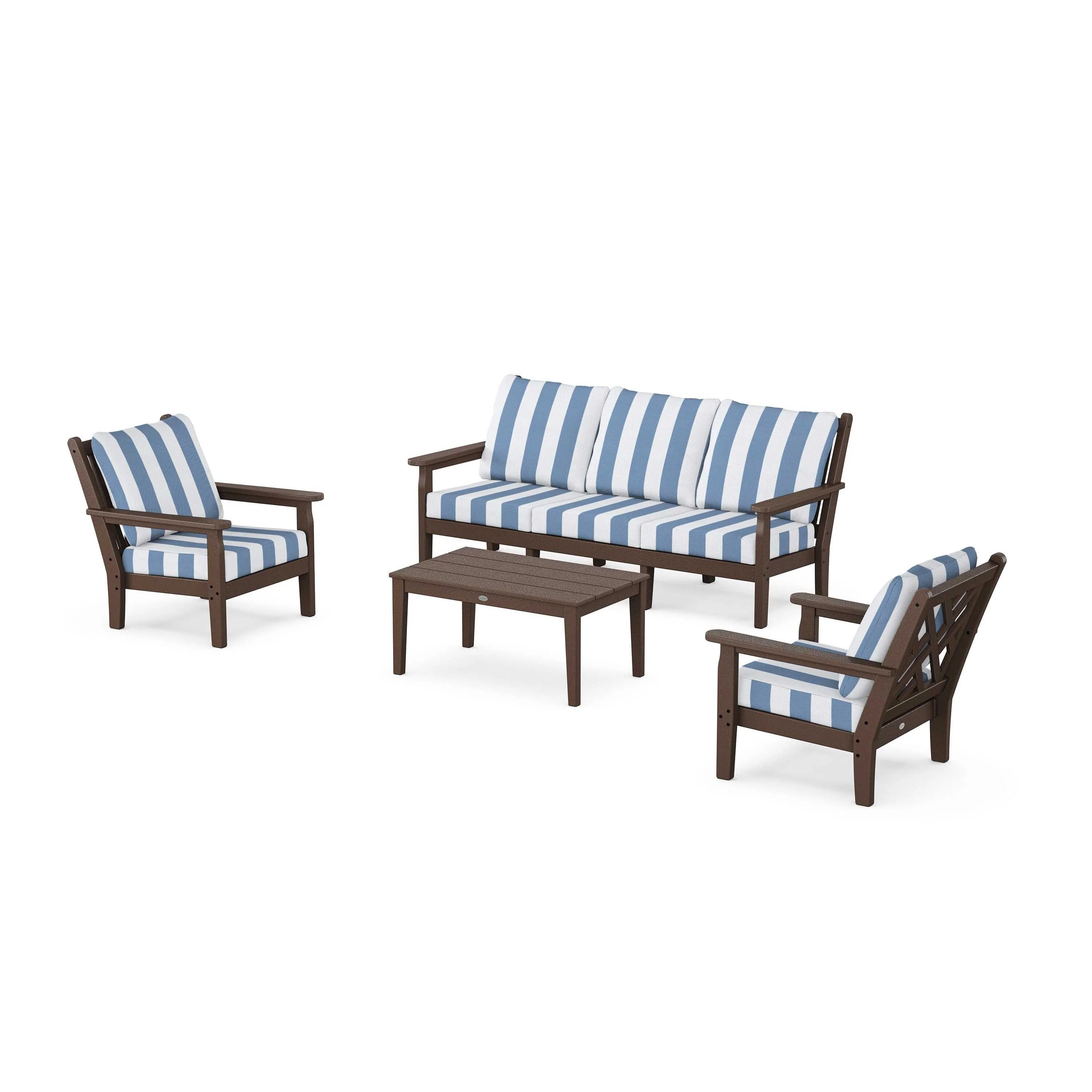 Chippendale 4-Piece Deep Seating Set with Sofa - Image 162