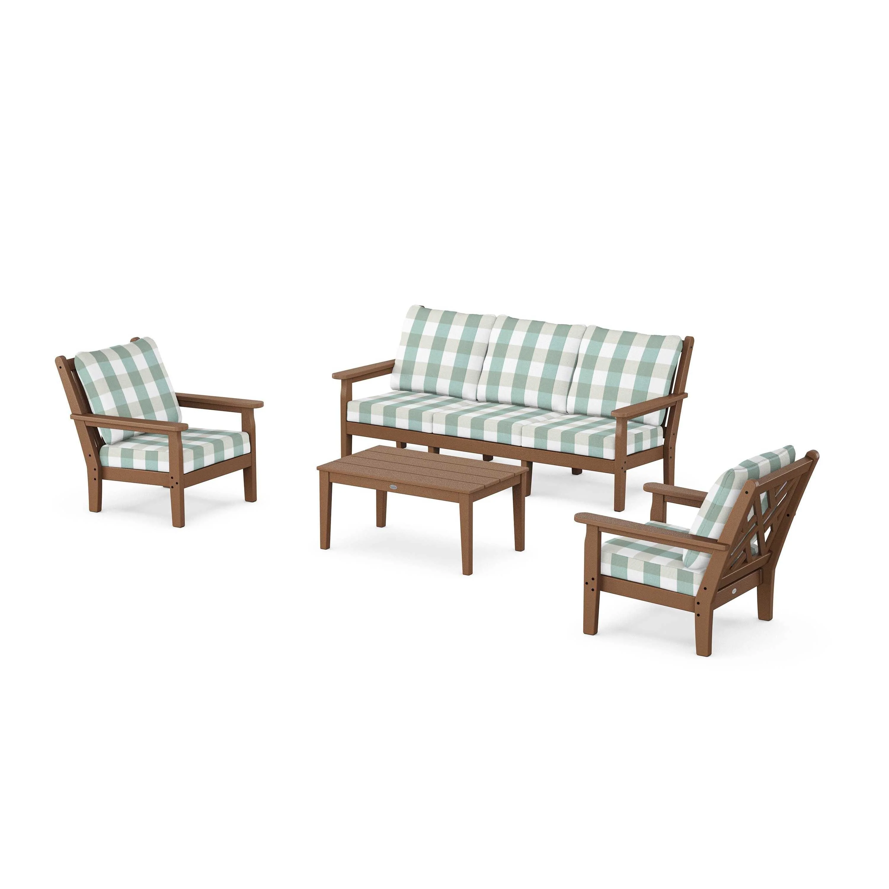 Chippendale 4-Piece Deep Seating Set with Sofa - Image 81