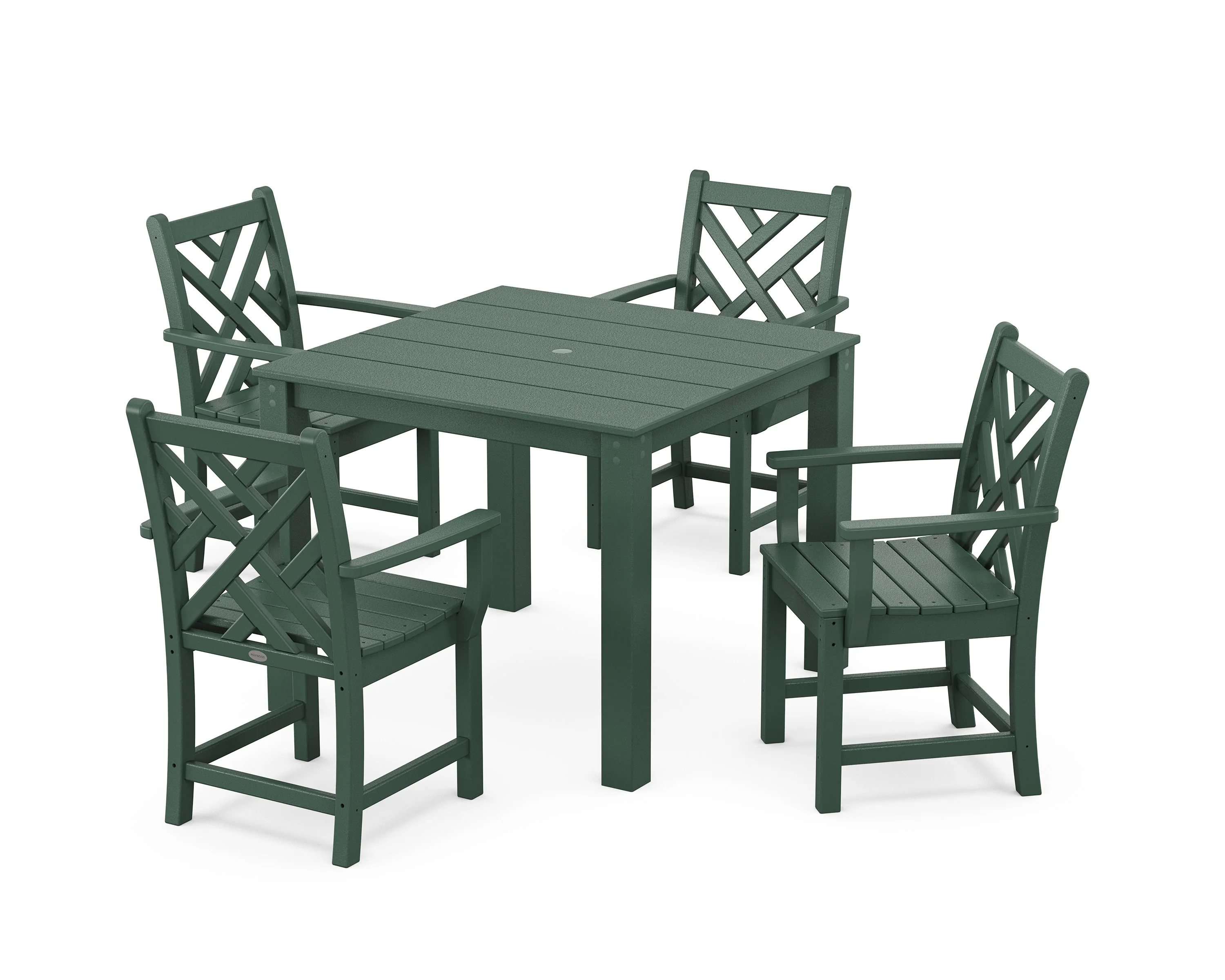 Chippendale 5-Piece Parsons Dining Set - Image 6