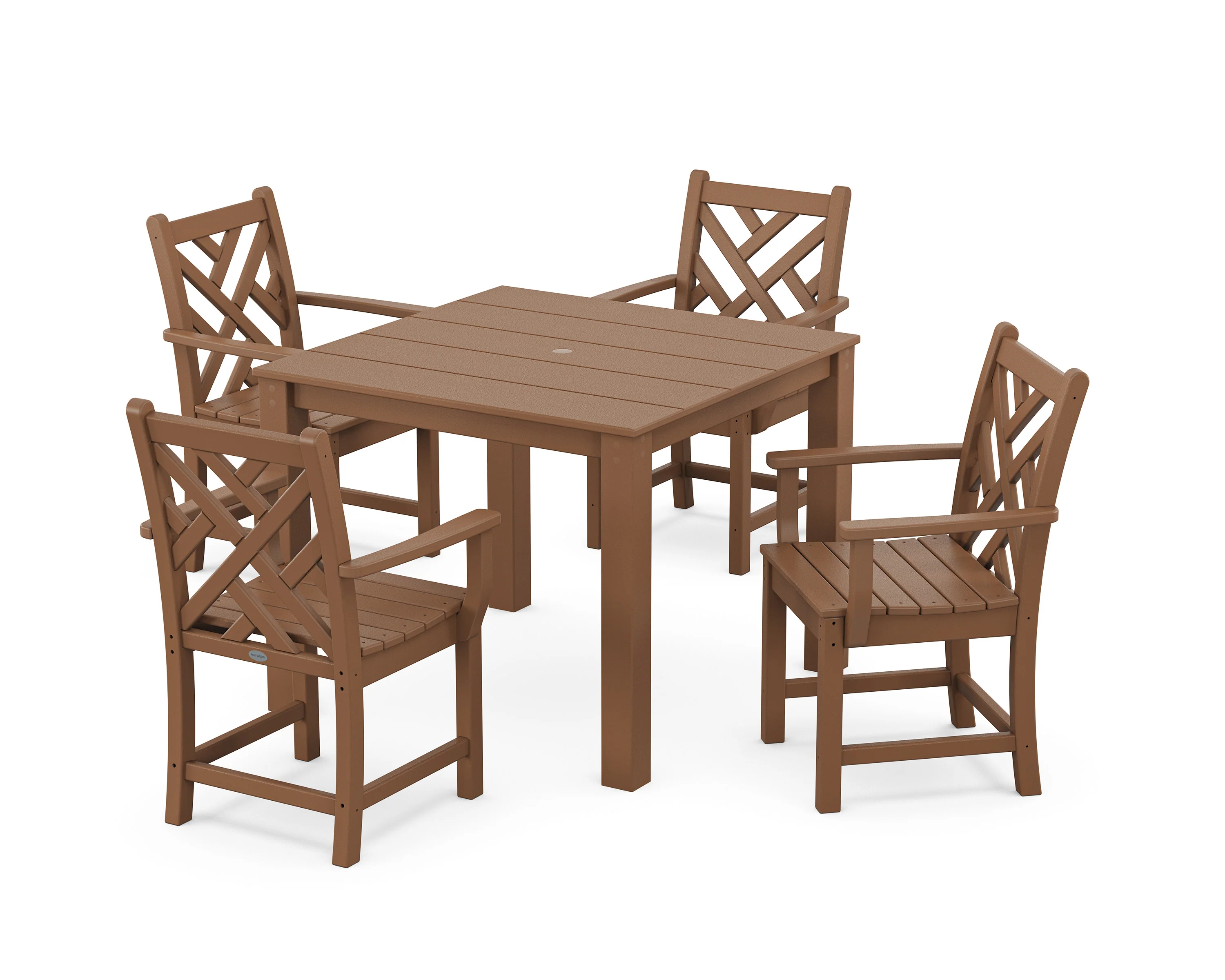 Chippendale 5-Piece Parsons Dining Set - Image 8