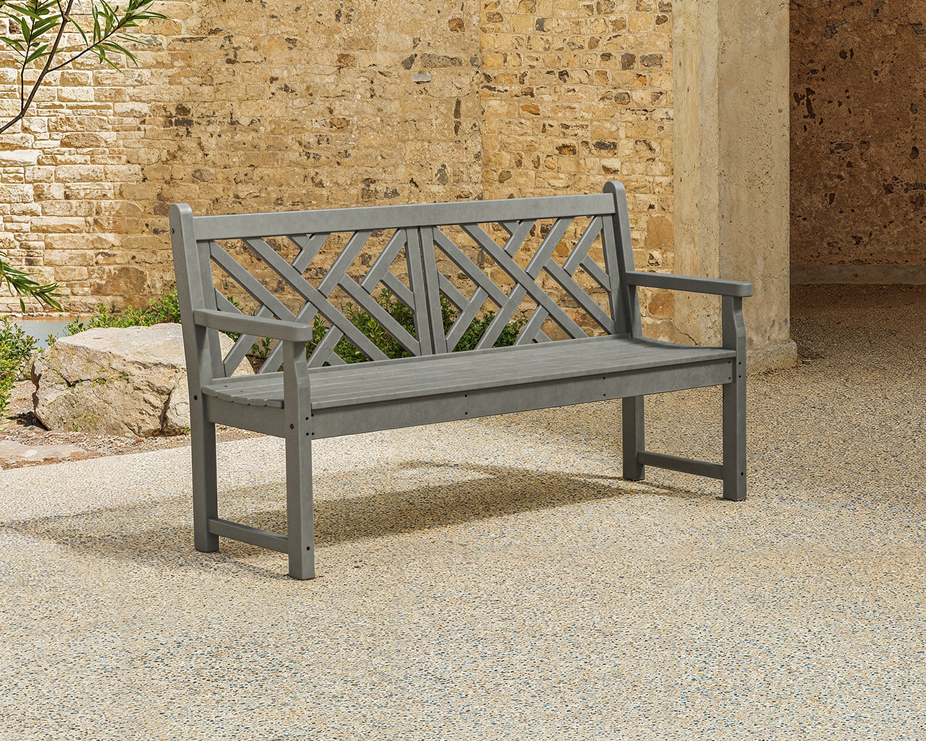 Chippendale 60" Bench - Image 3