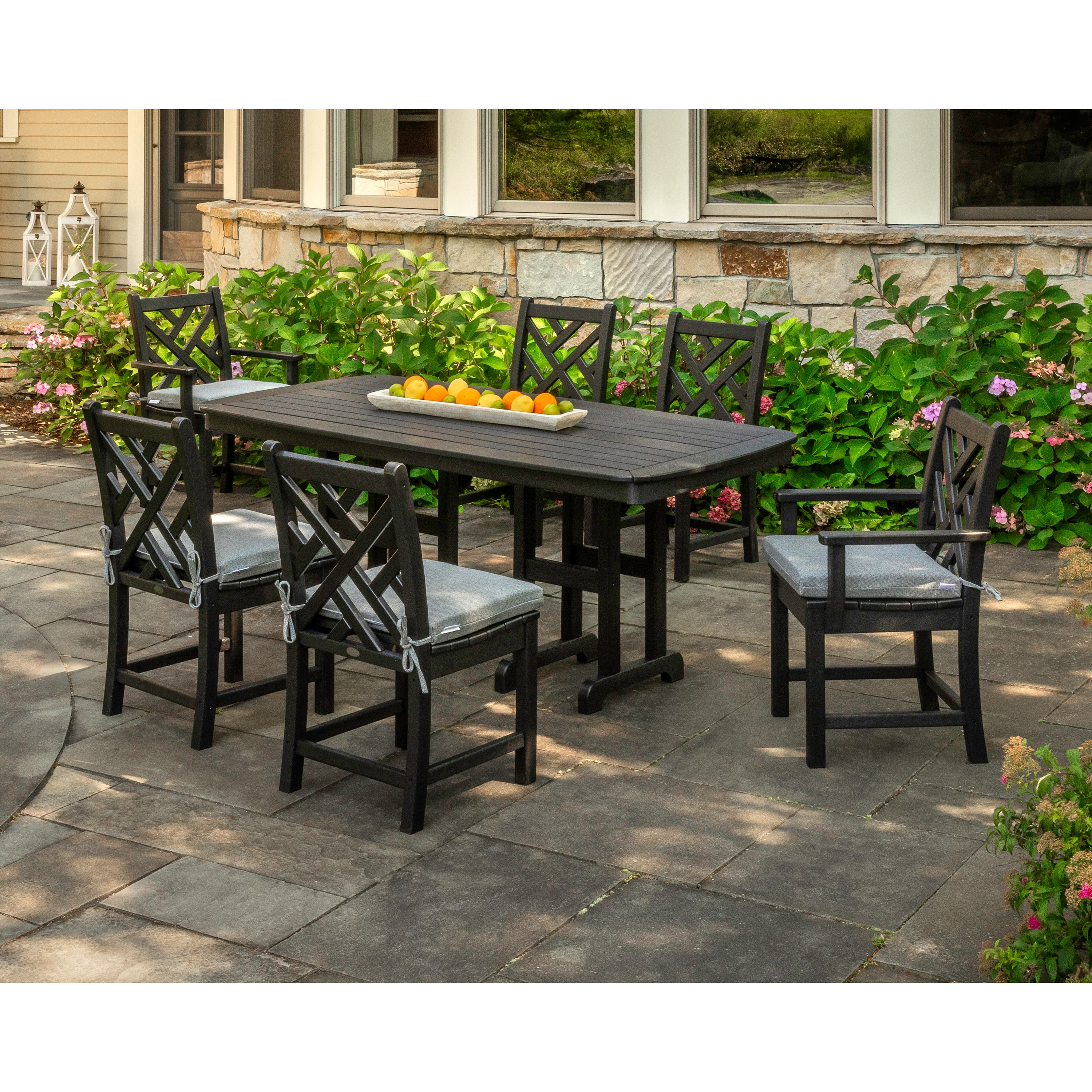 Chippendale 7-Piece Dining Set - Image 7