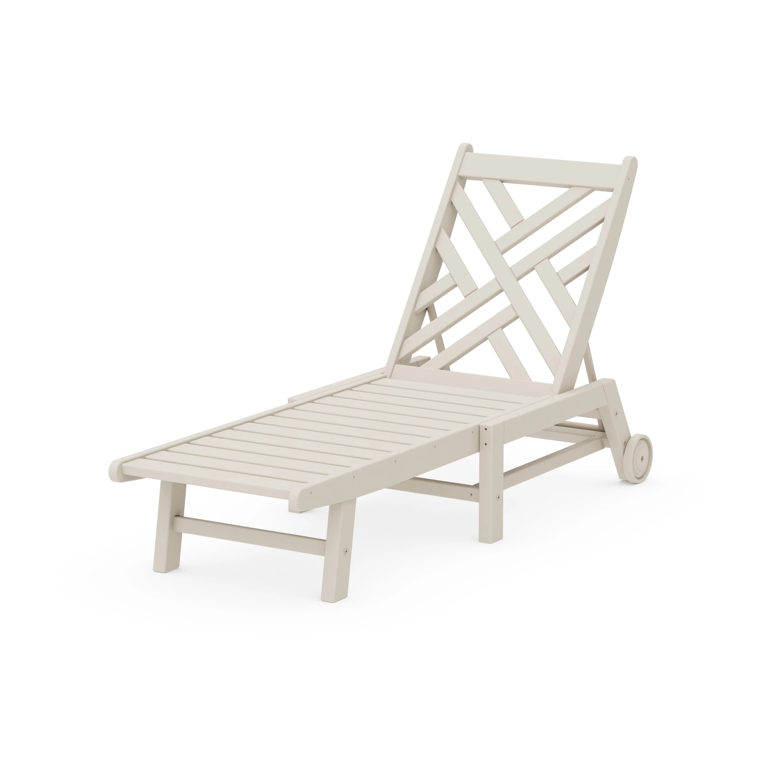 Chippendale Chaise with Wheels - Image 9