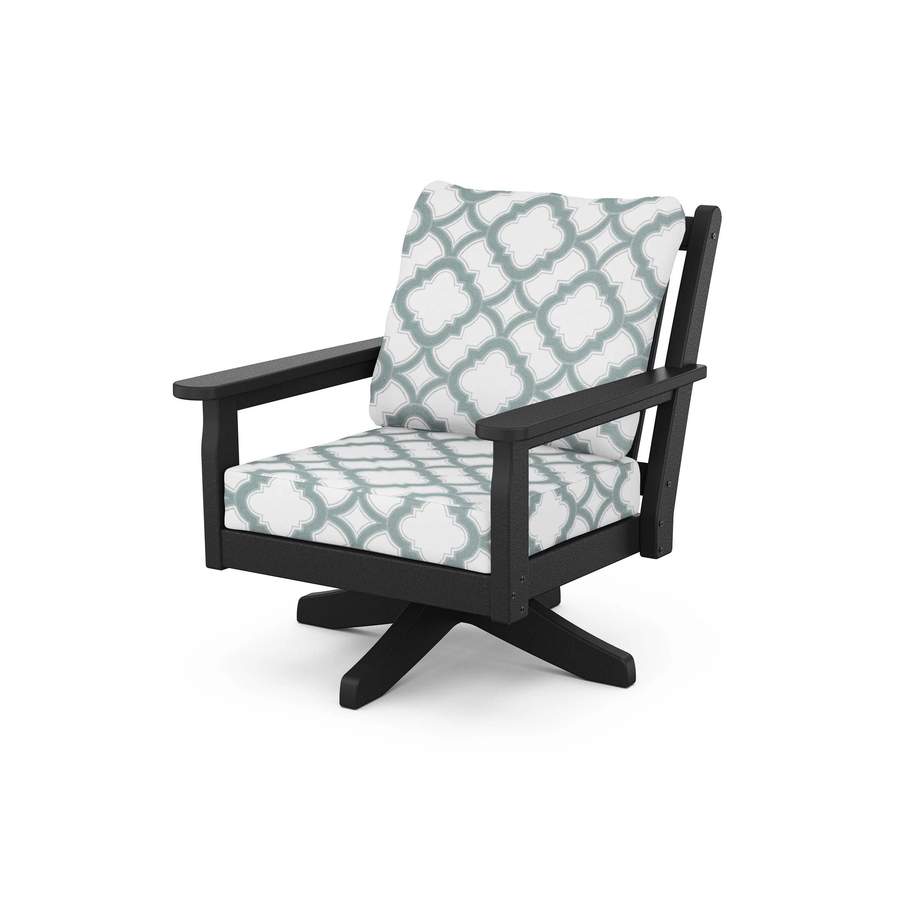 Chippendale Deep Seating Swivel Chair - Image 68