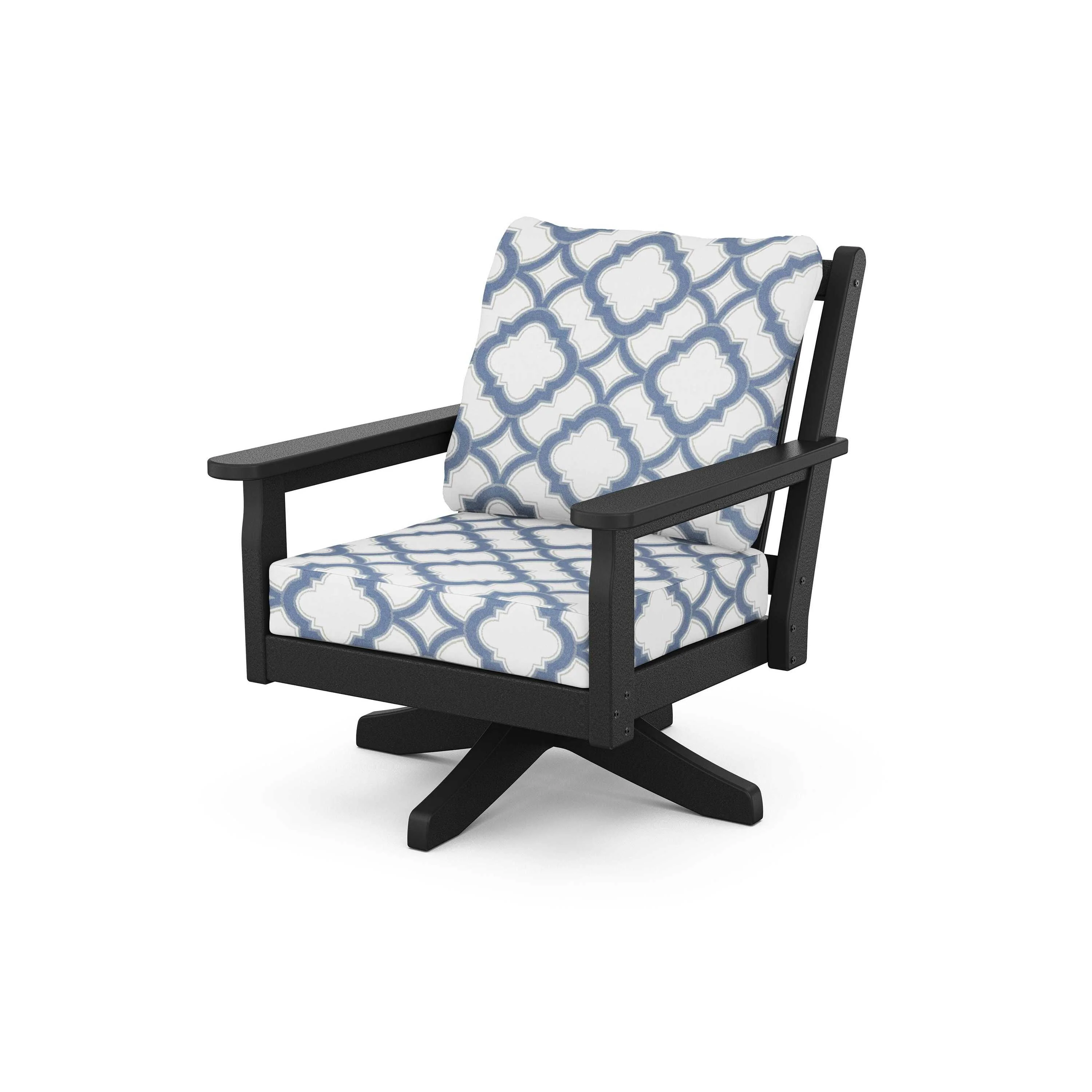 Chippendale Deep Seating Swivel Chair - Image 74