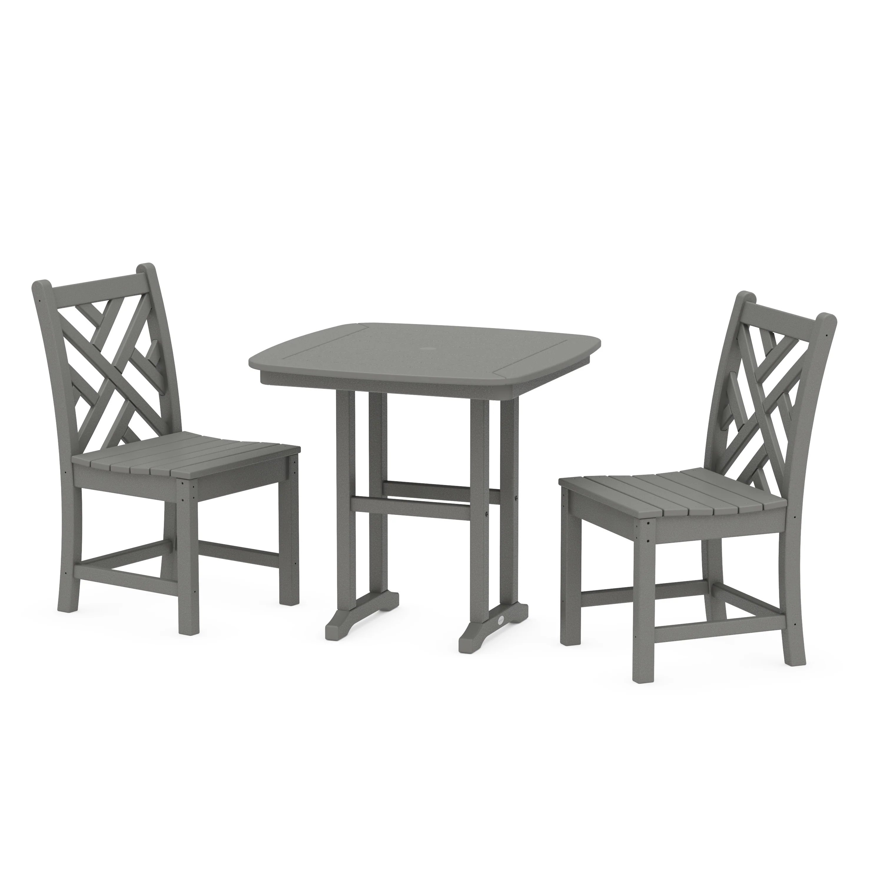 Chippendale Side Chair 3-Piece Dining Set