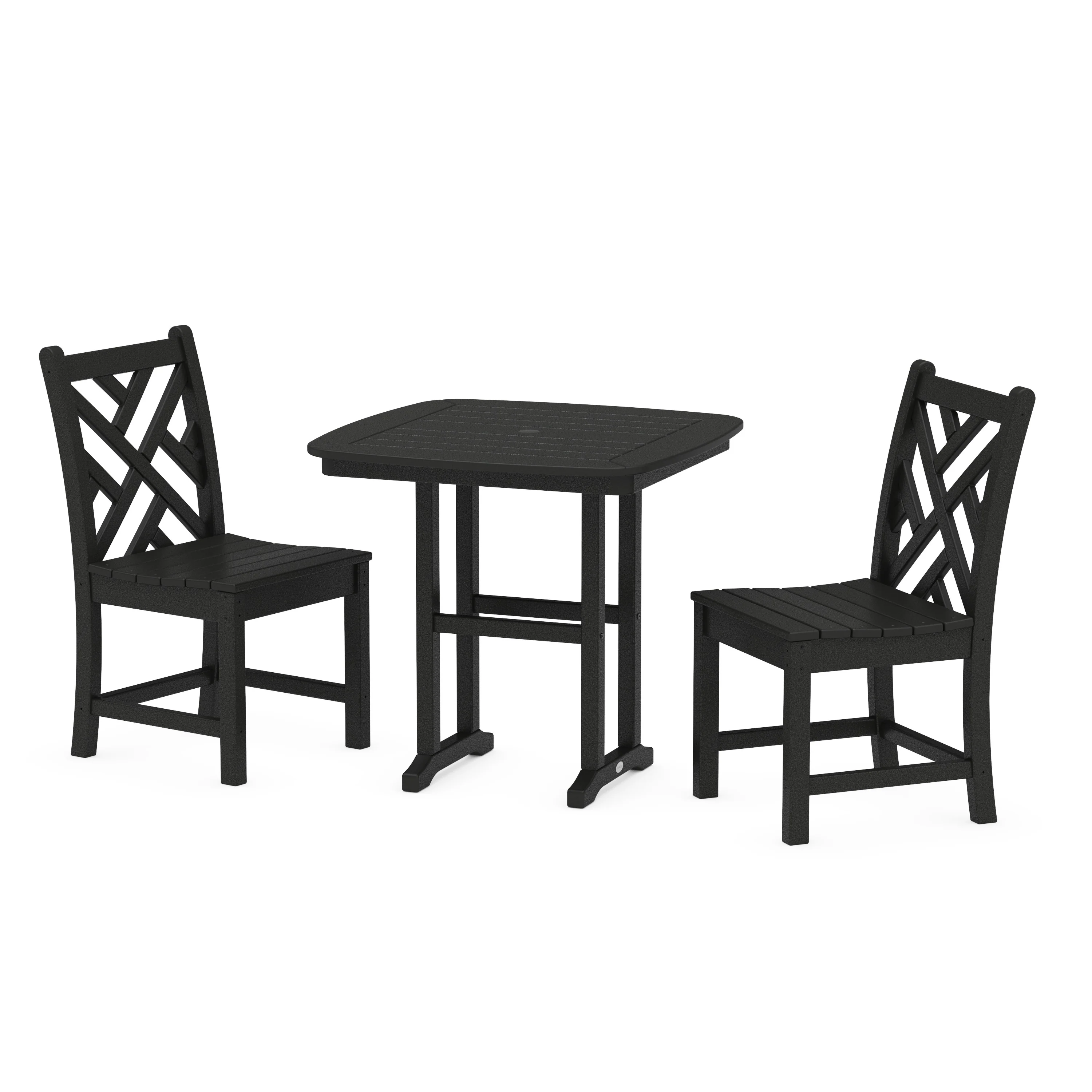 Chippendale Side Chair 3-Piece Dining Set - Image 4