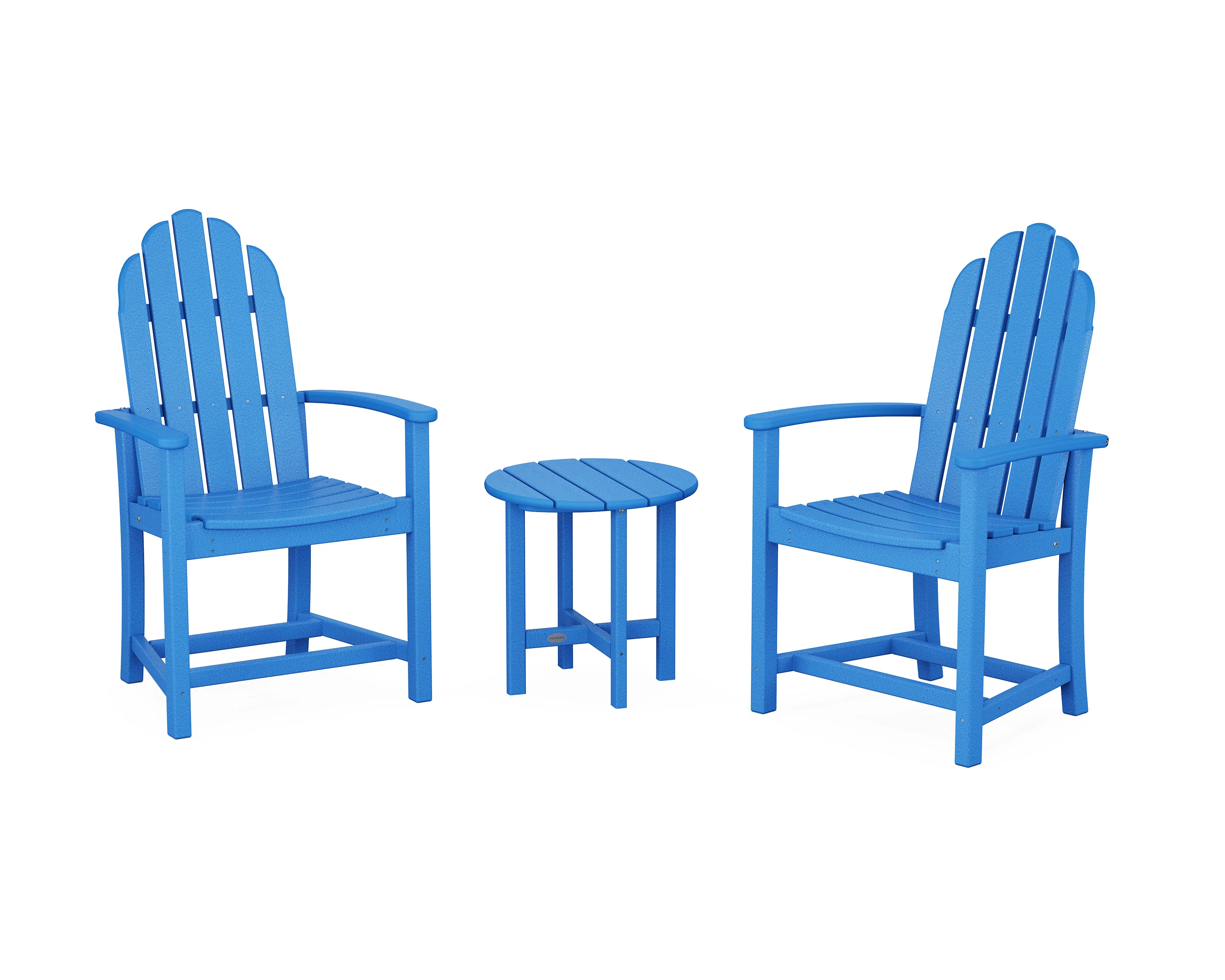 Classic 3-Piece Upright Adirondack Chair Set - Image 13