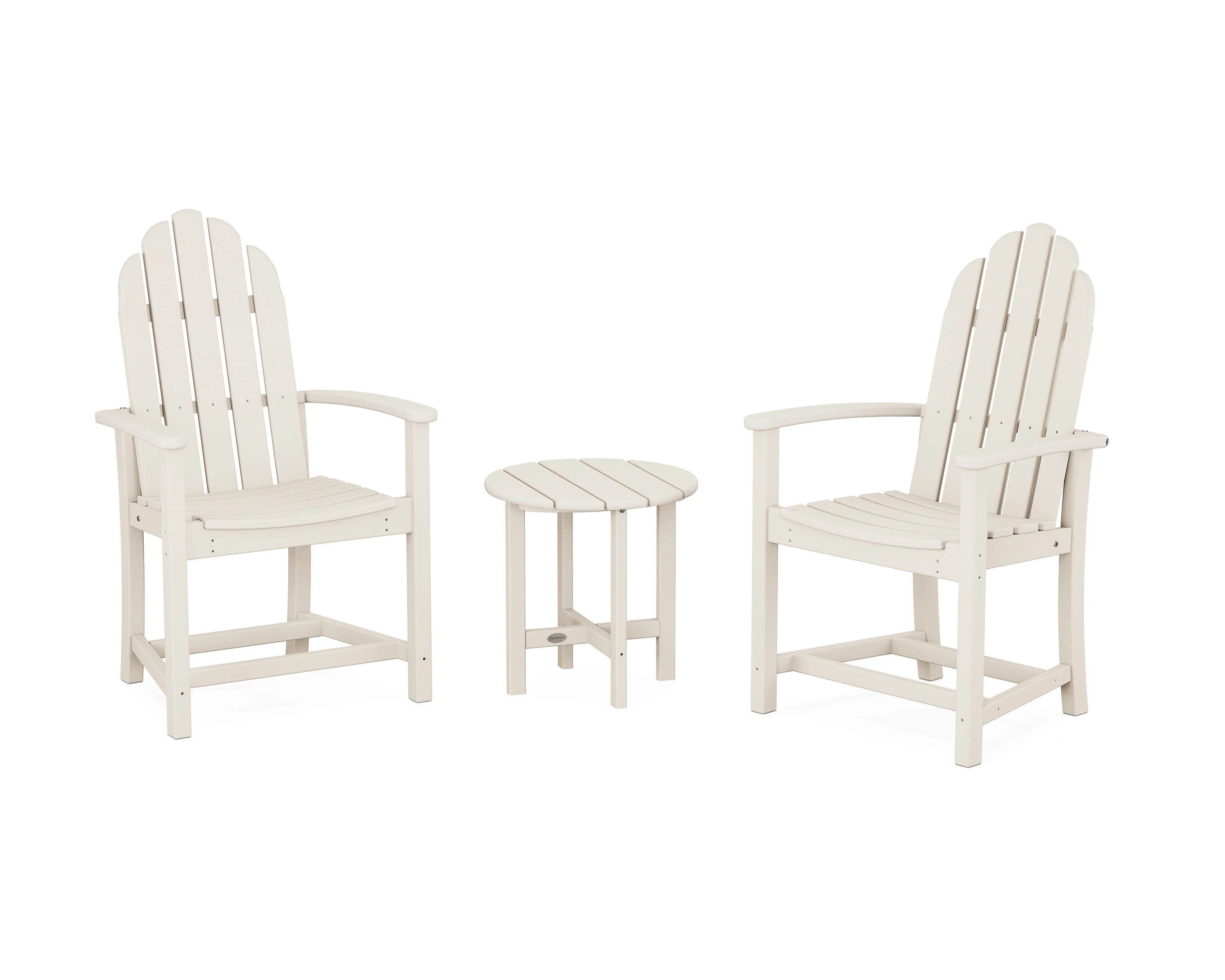 Classic 3-Piece Upright Adirondack Chair Set - Image 14