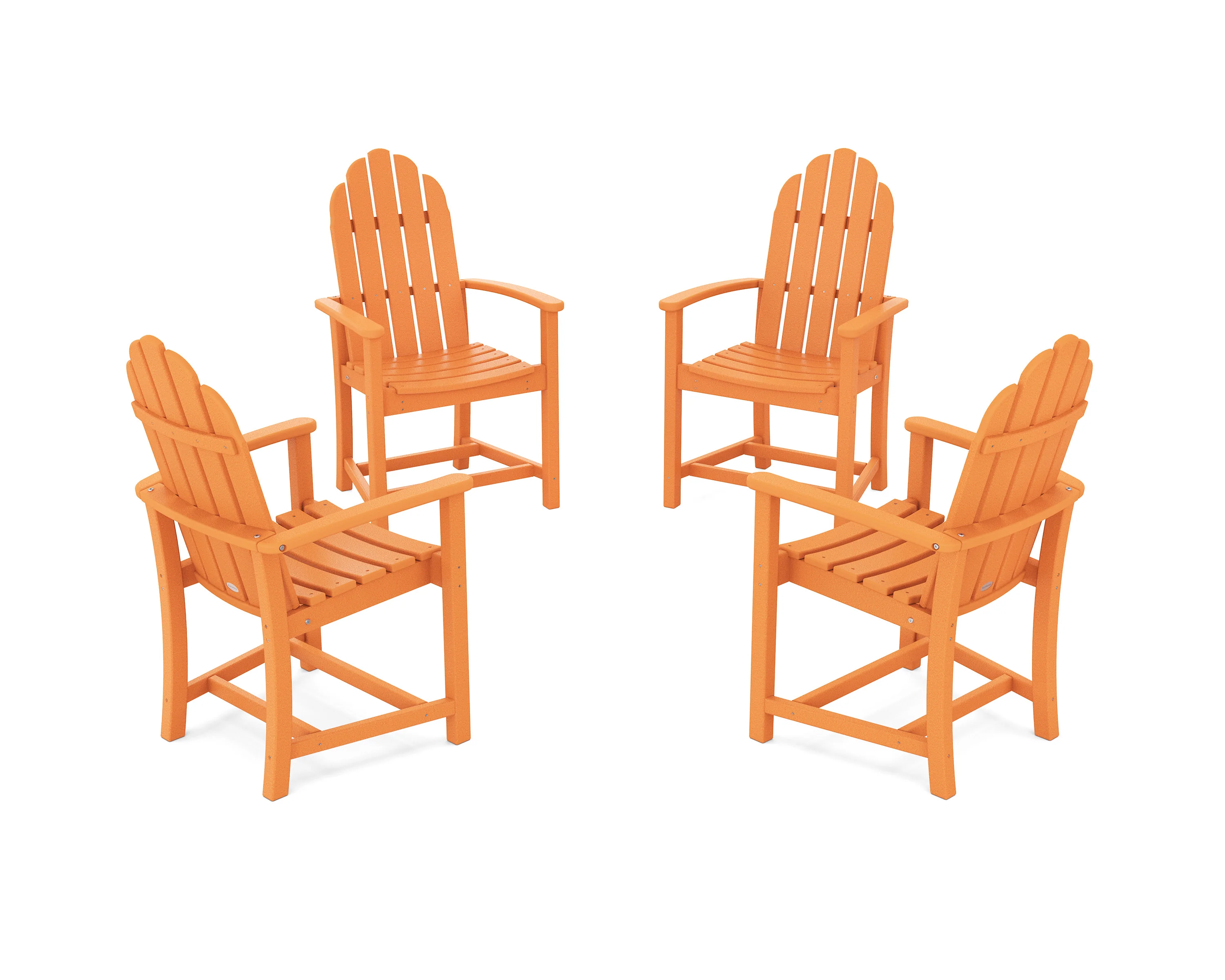 Classic 4-Piece Upright Adirondack Conversation Set - Image 3