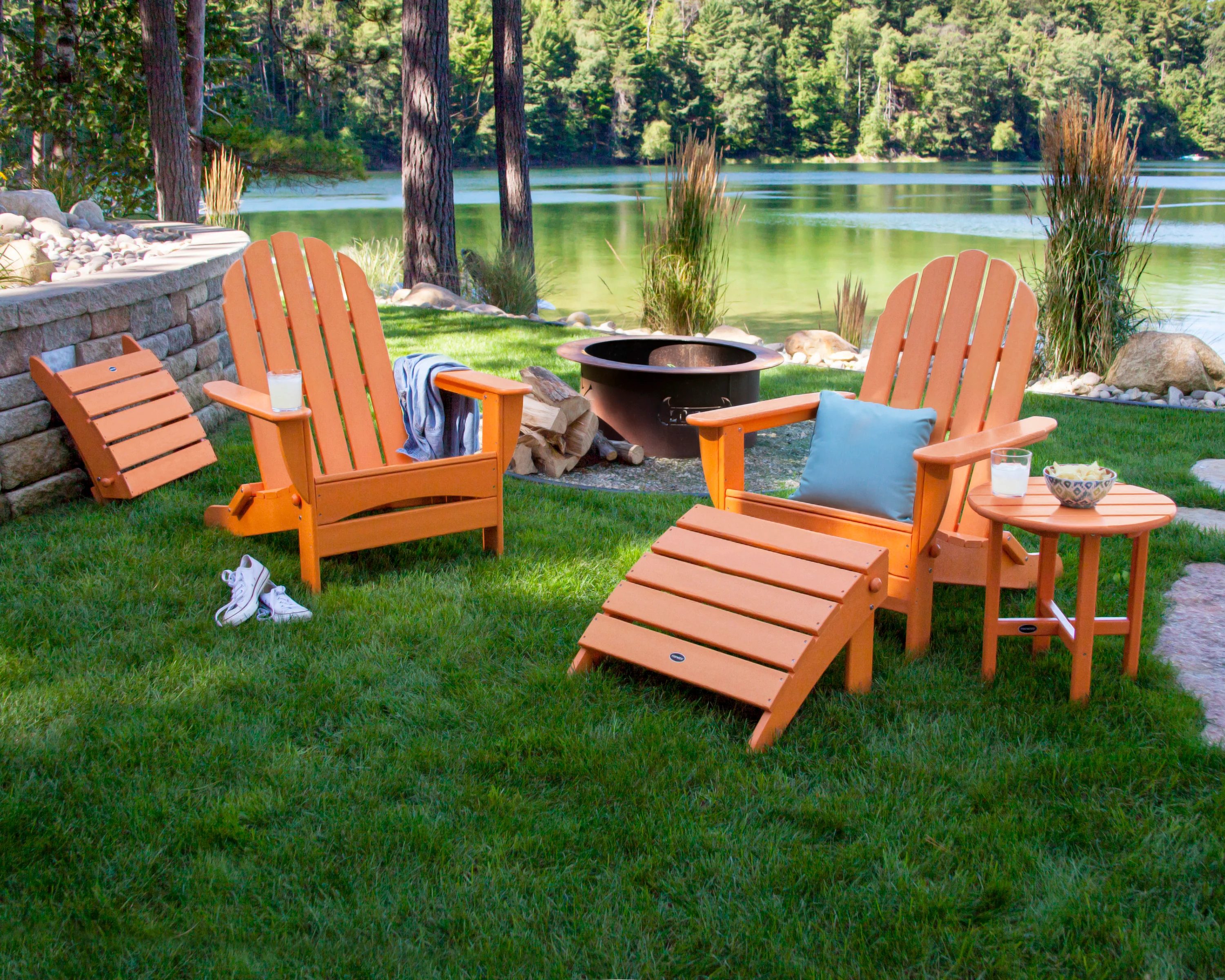 Classic Oversized Adirondack 5-Piece Casual Set - Image 3