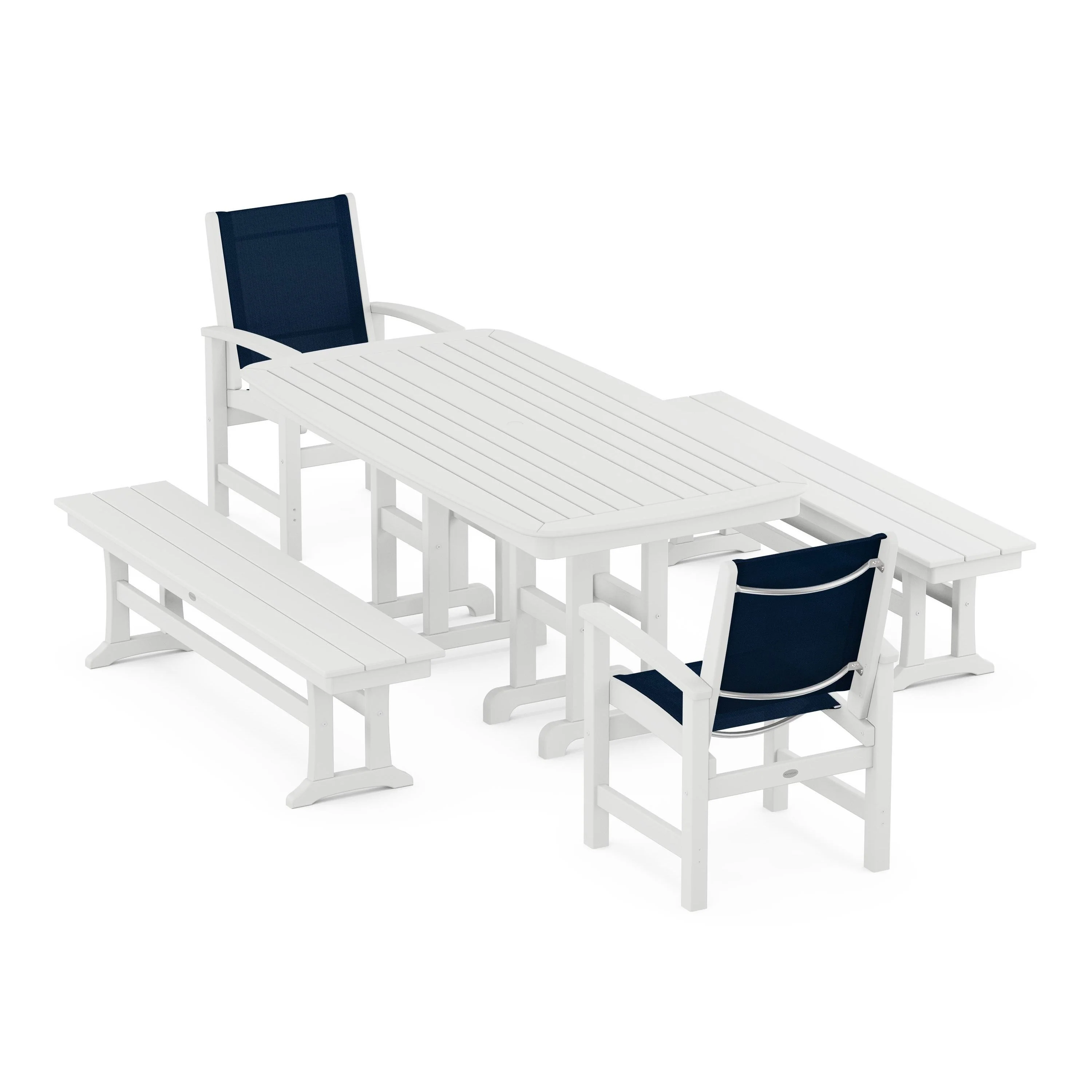 Coastal 5-Piece Dining Set - Image 106