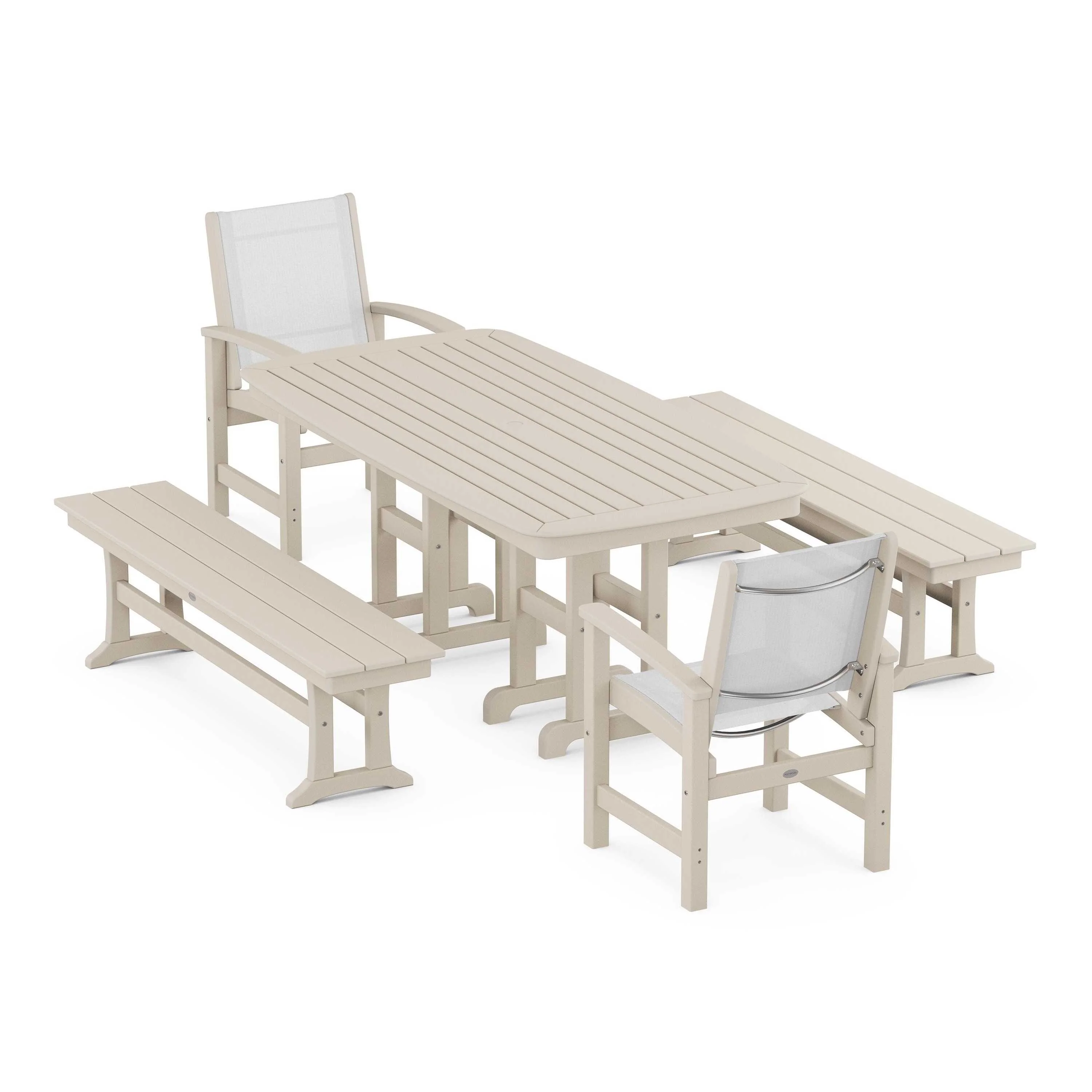 Coastal 5-Piece Dining Set - Image 107