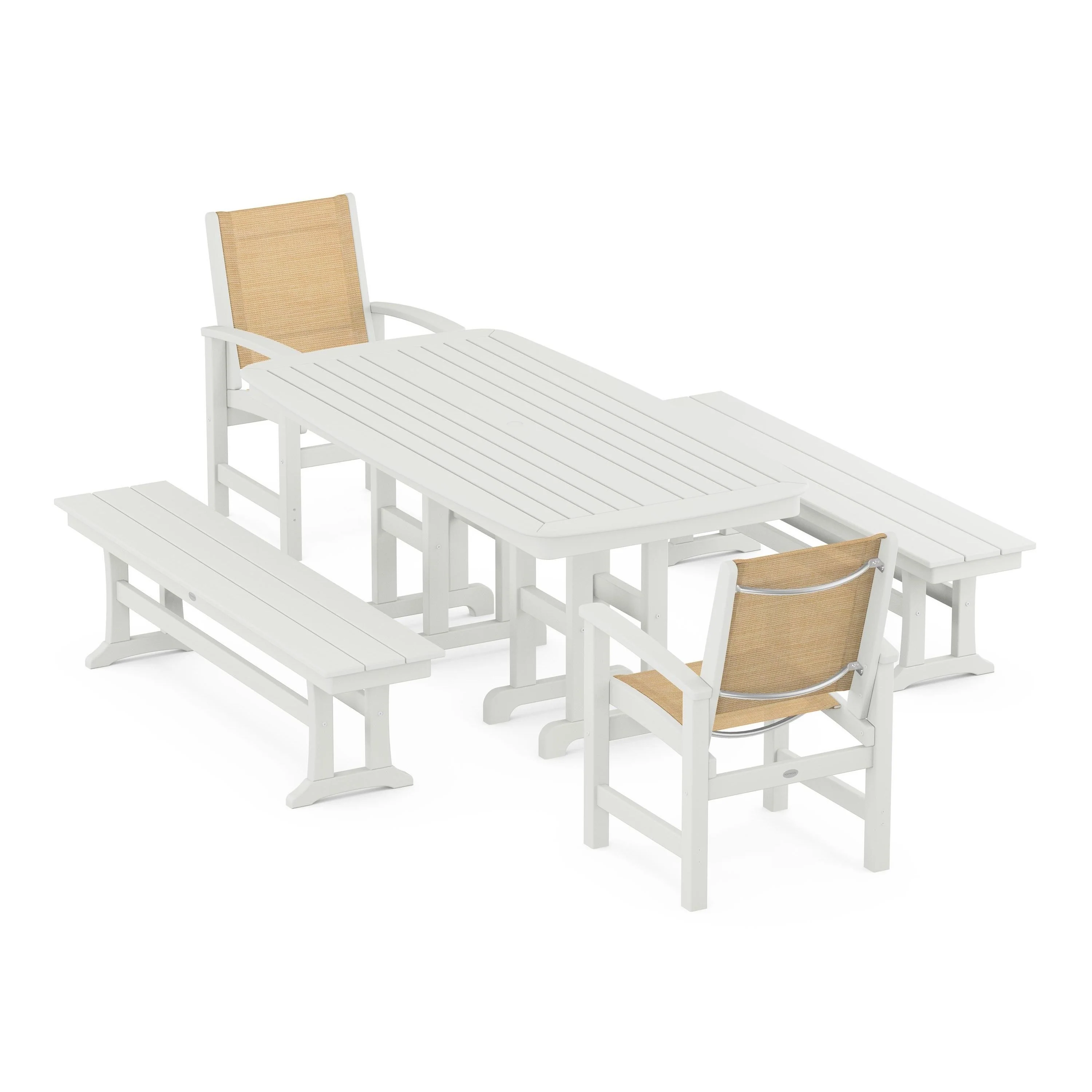 Coastal 5-Piece Dining Set - Image 112