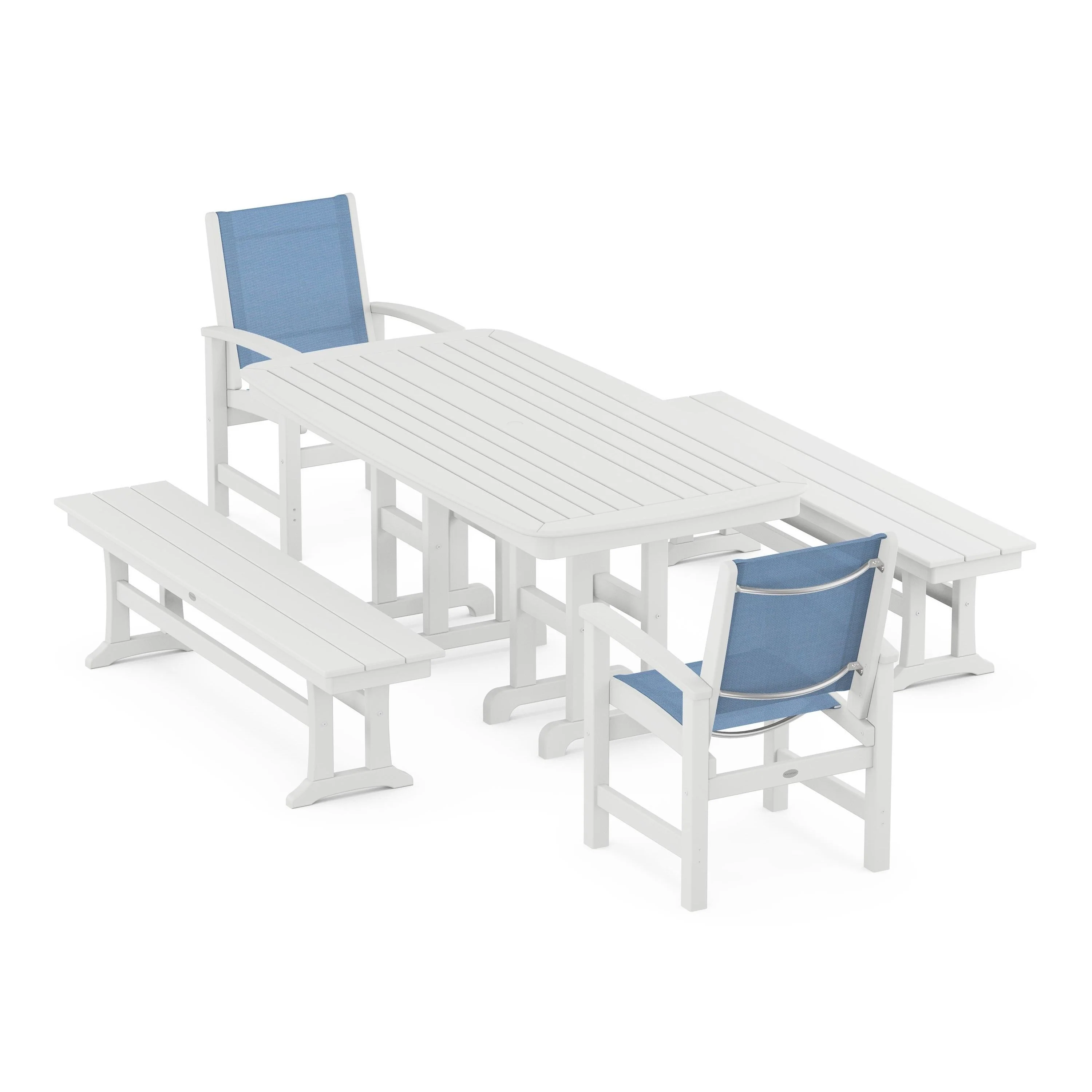 Coastal 5-Piece Dining Set - Image 78