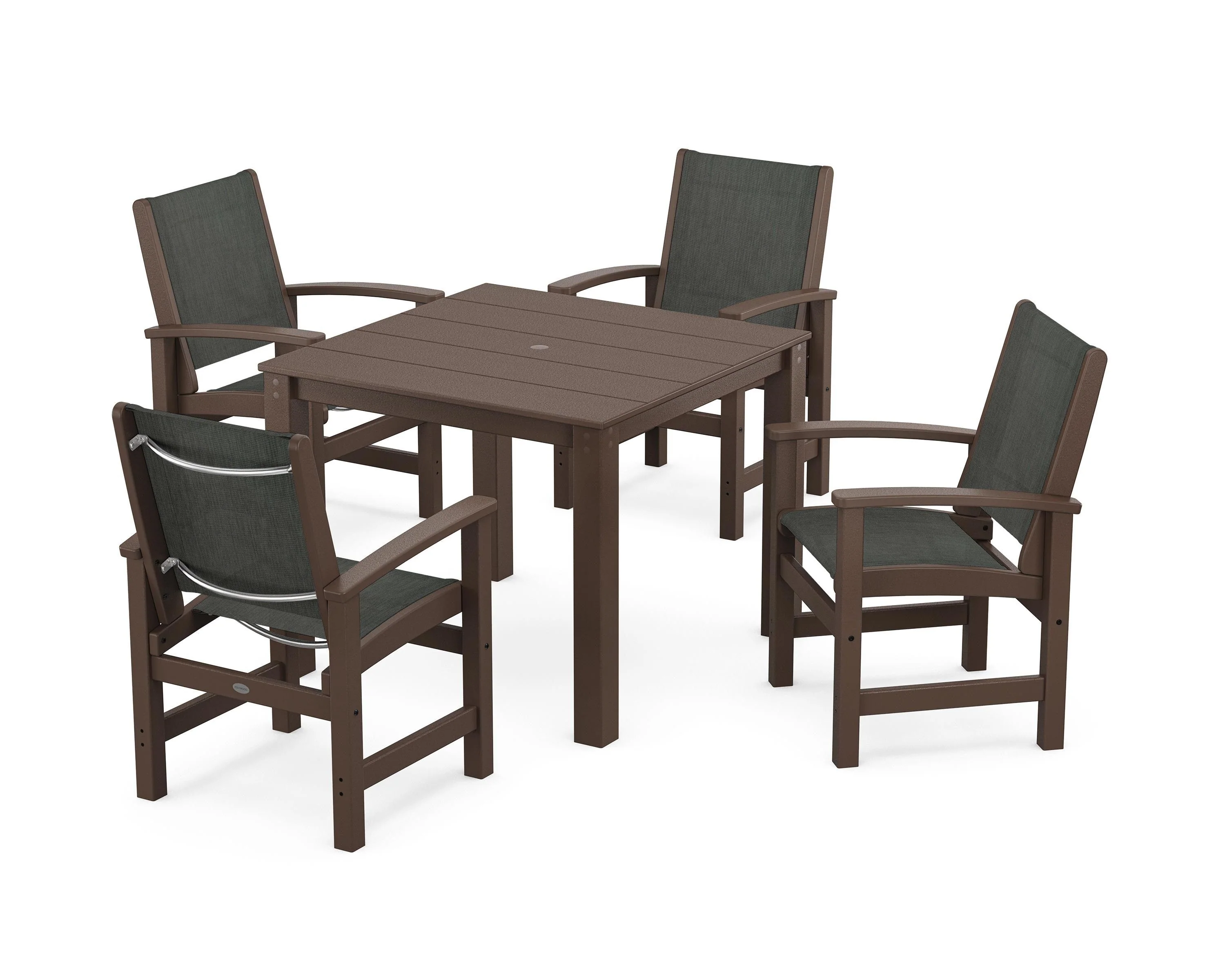 Coastal 5-Piece Parsons Dining Set - Image 40