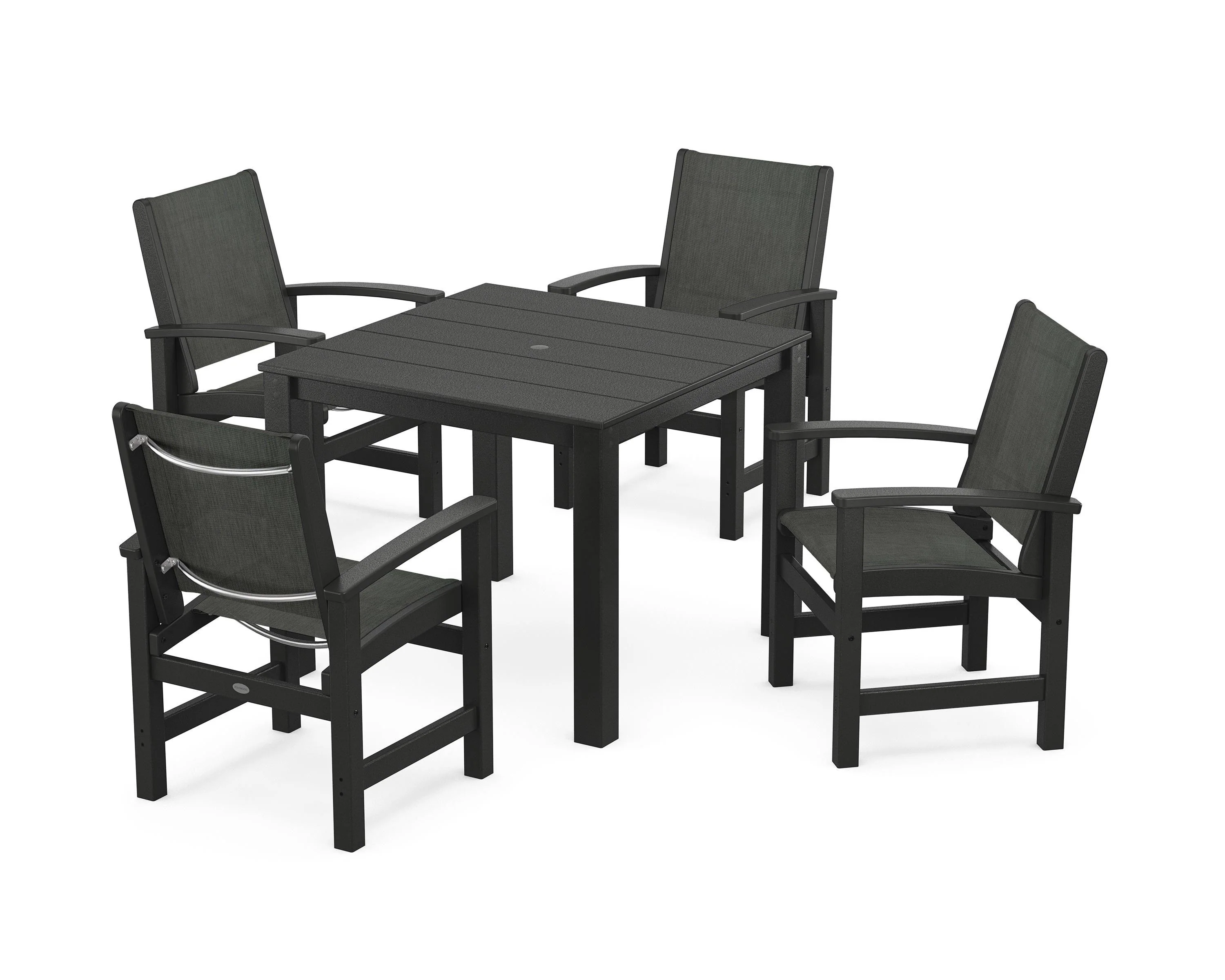 Coastal 5-Piece Parsons Dining Set - Image 57