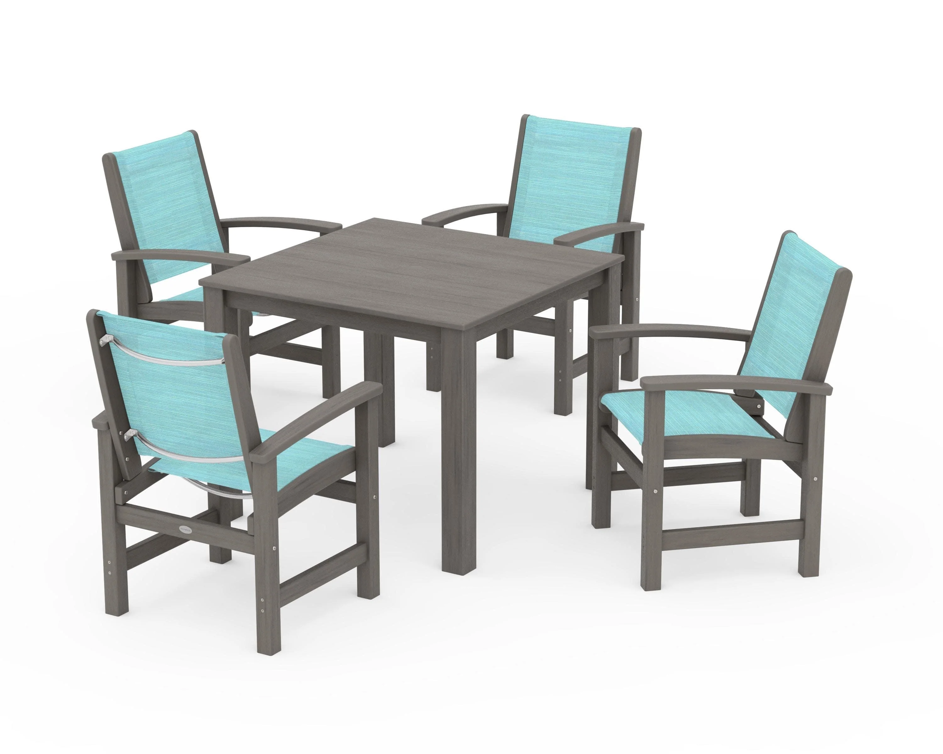 Coastal 5-Piece Parsons Dining Set - Image 70