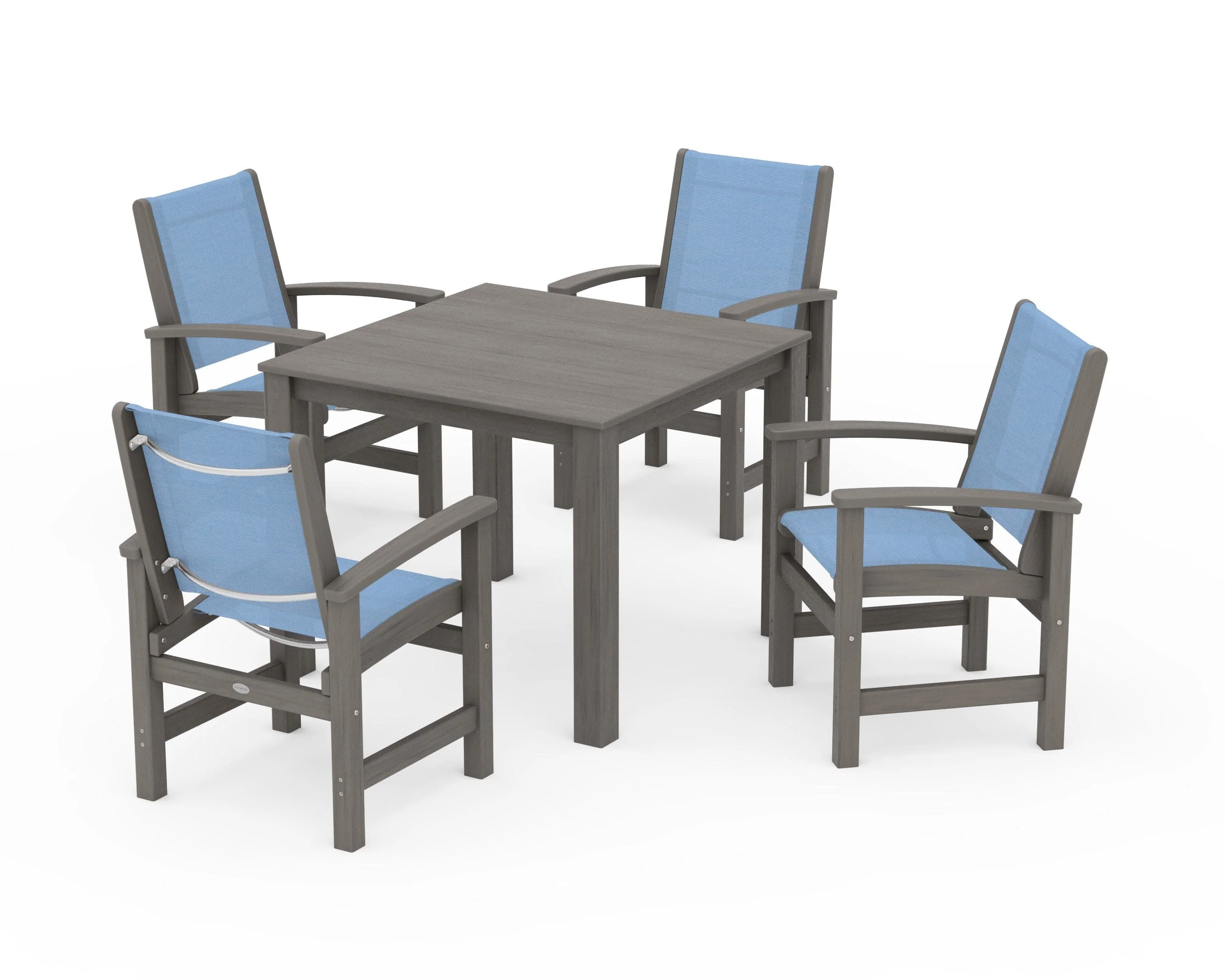 Coastal 5-Piece Parsons Dining Set - Image 80