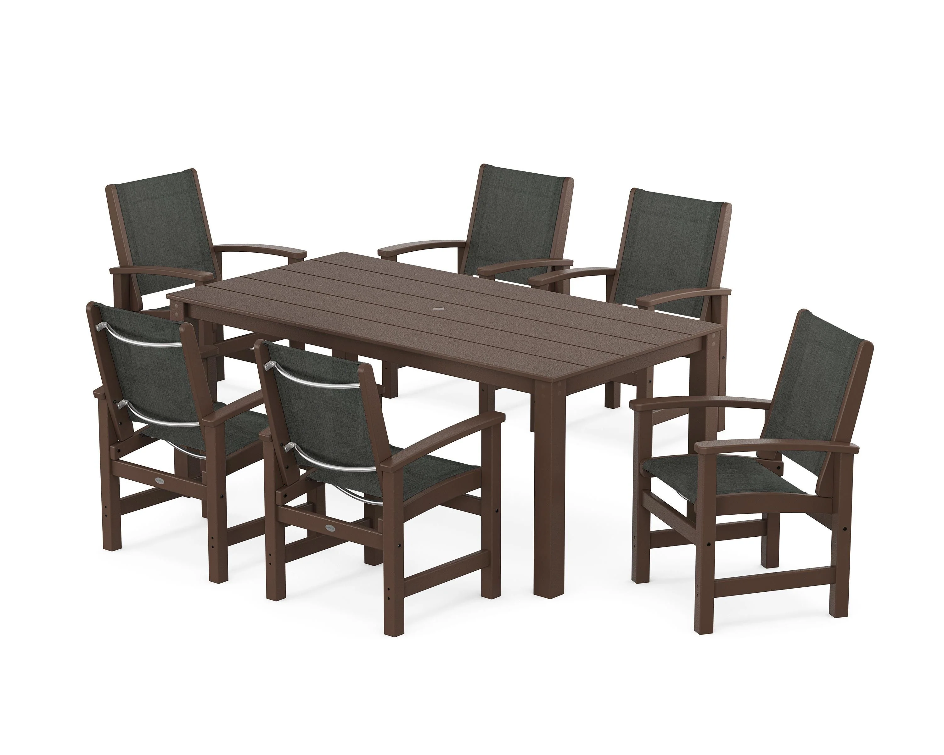 Coastal 7-Piece Parsons Dining Set - Image 10