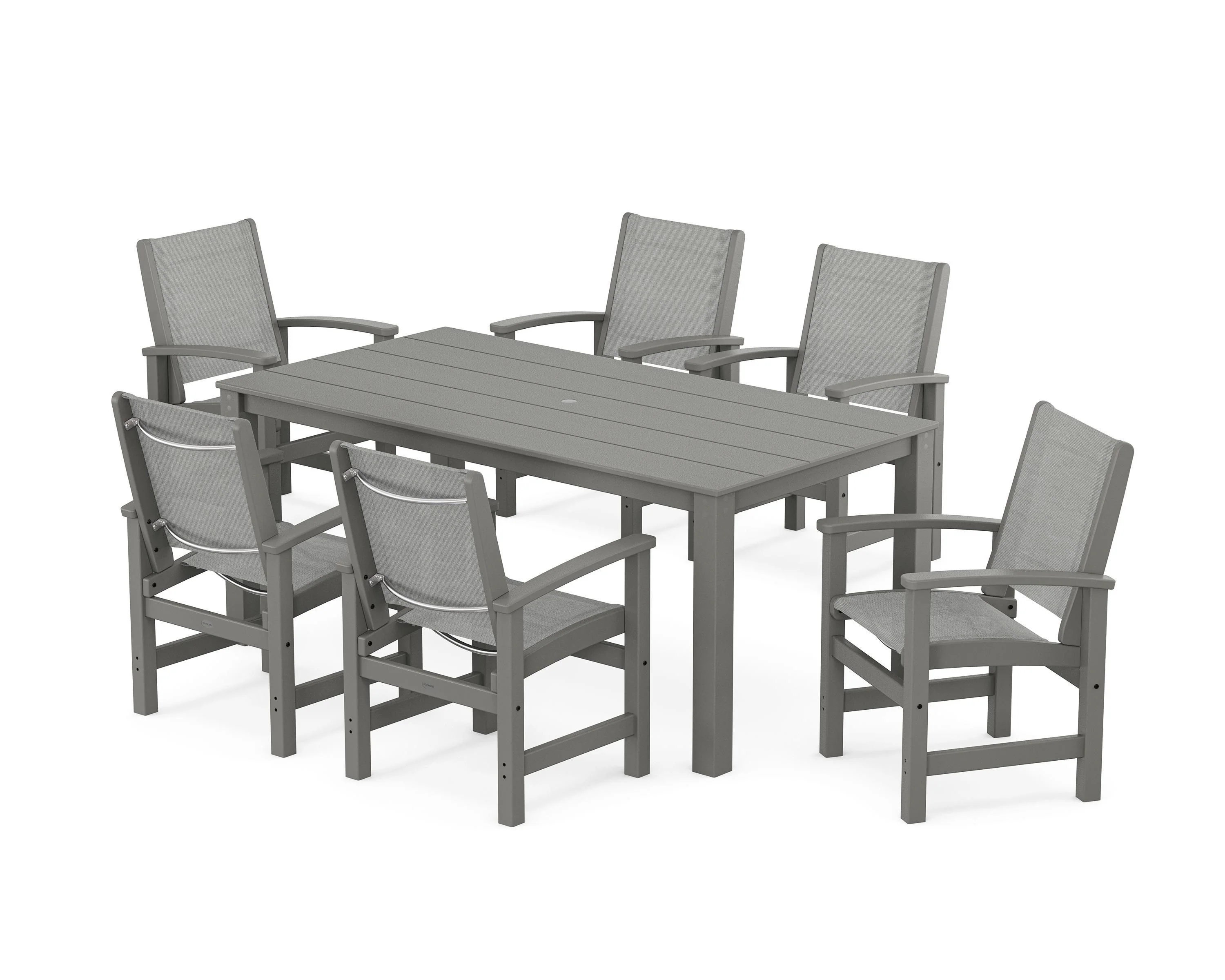 Coastal 7-Piece Parsons Dining Set - Image 12
