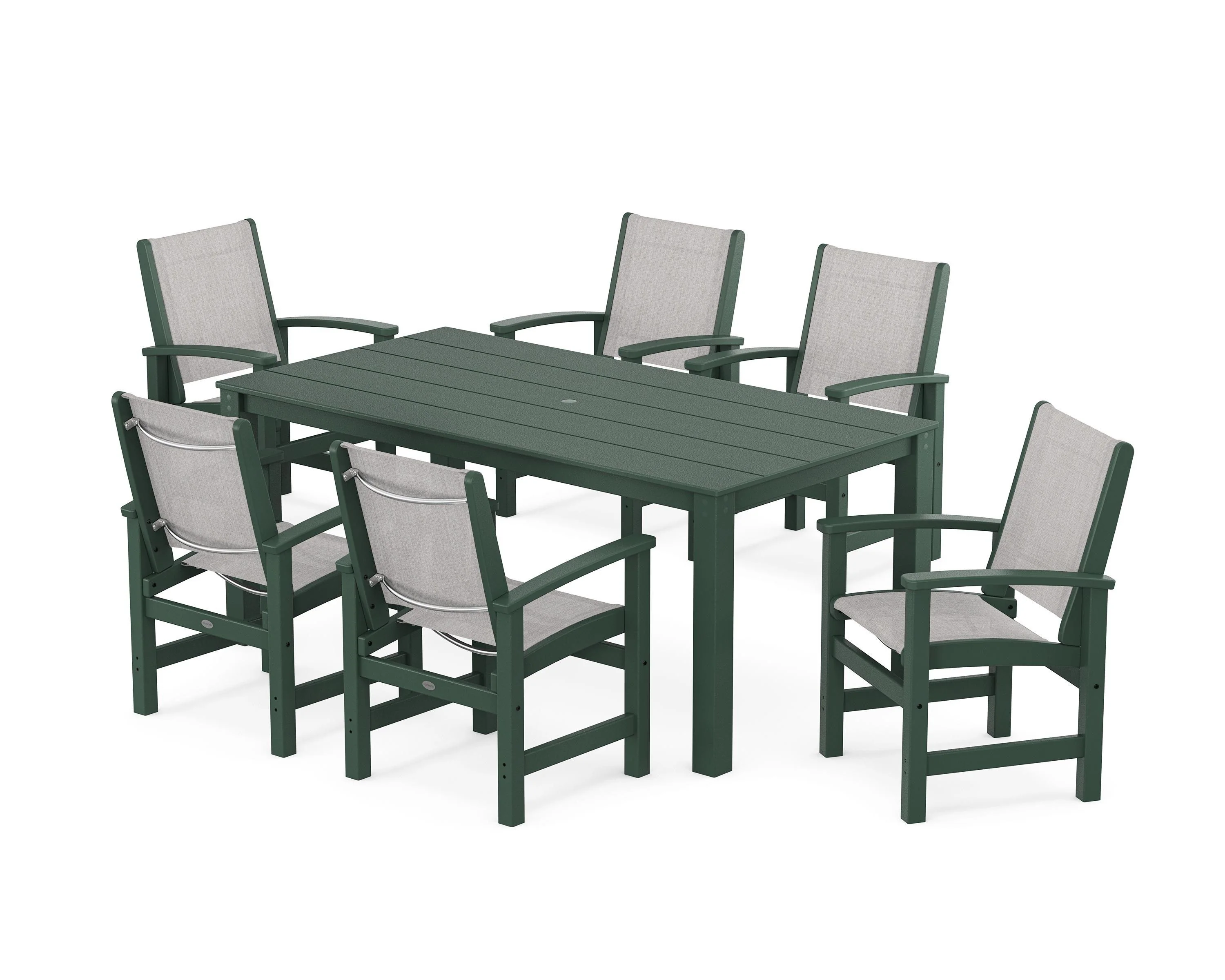 Coastal 7-Piece Parsons Dining Set - Image 16