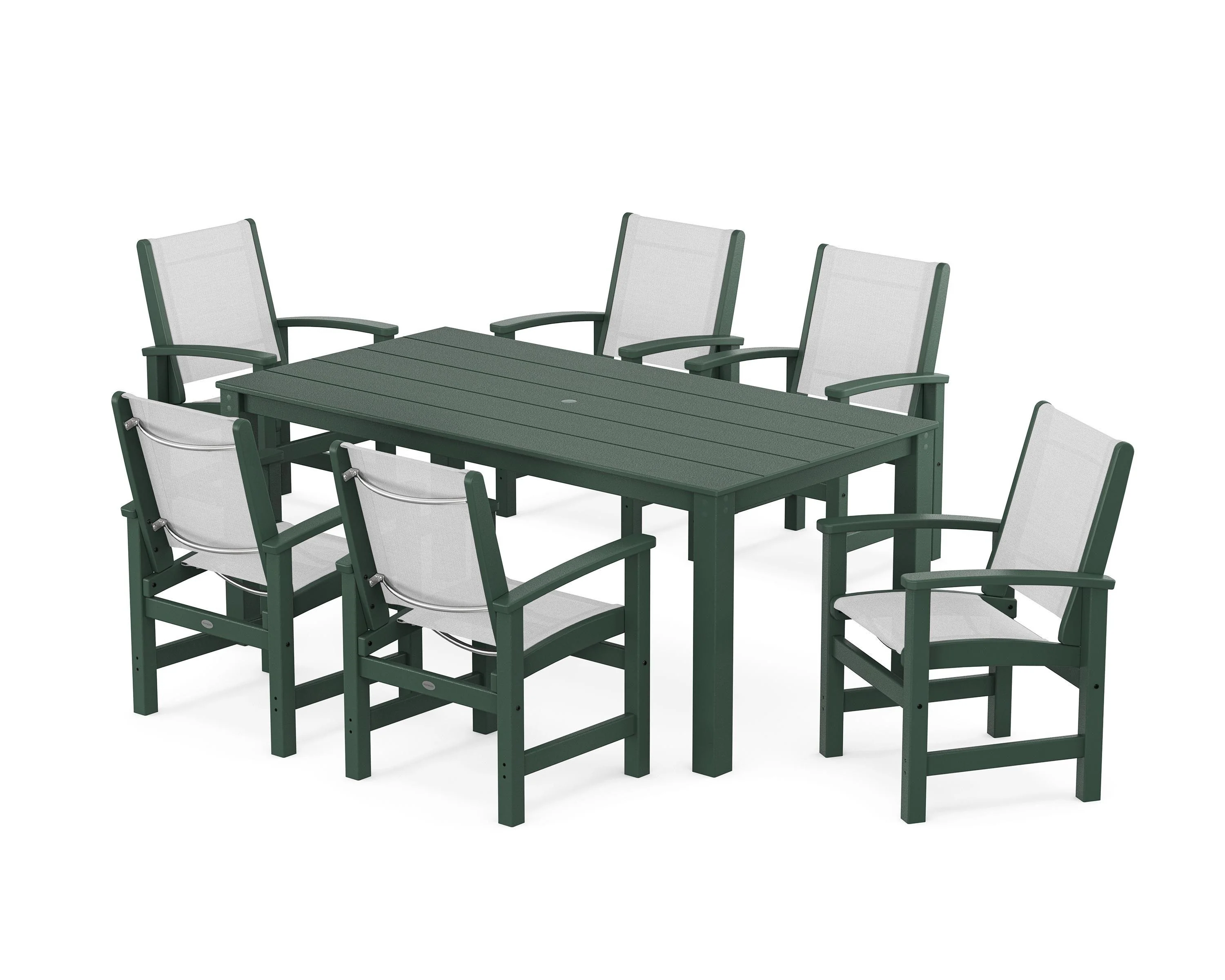 Coastal 7-Piece Parsons Dining Set - Image 28