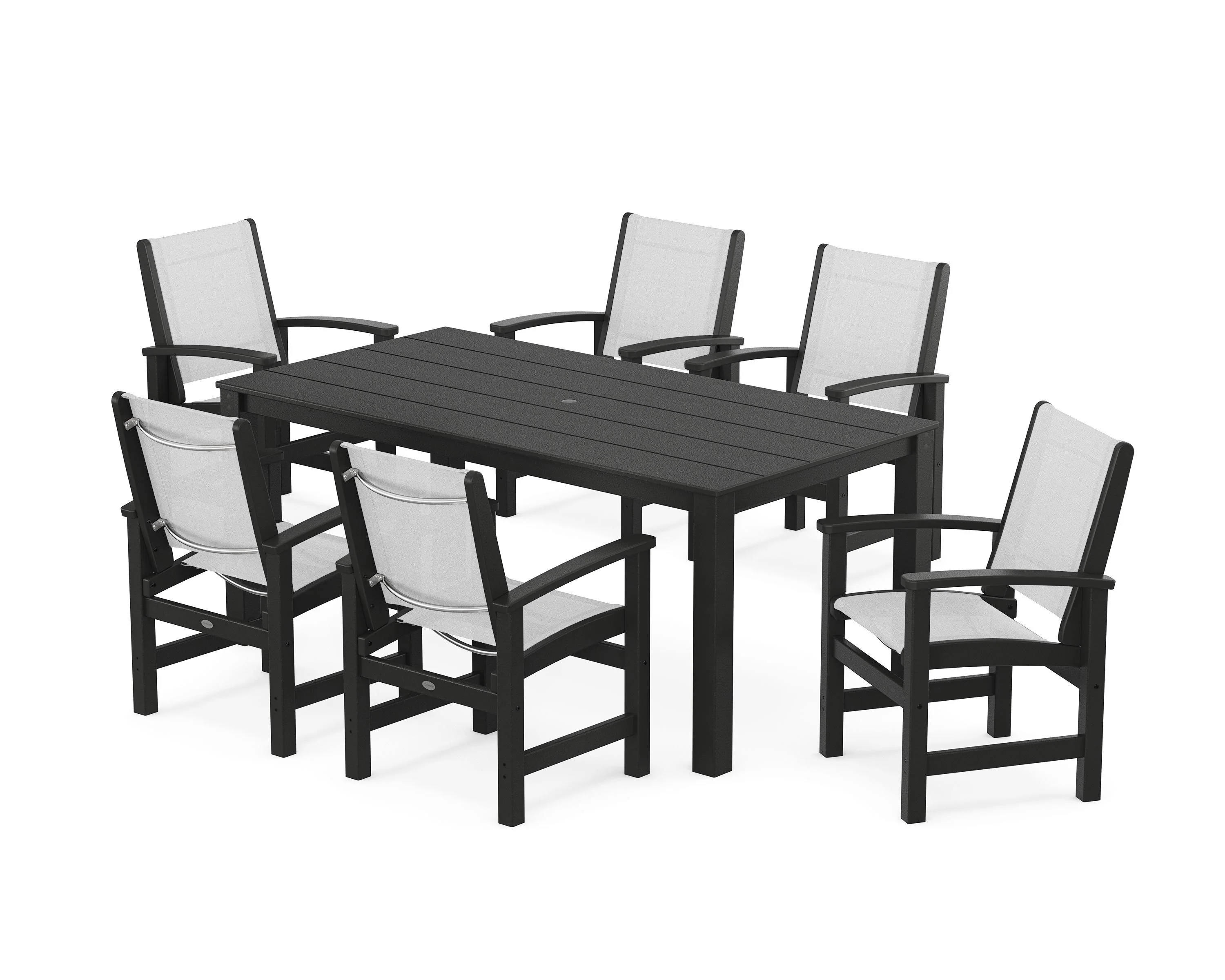 Coastal 7-Piece Parsons Dining Set - Image 32