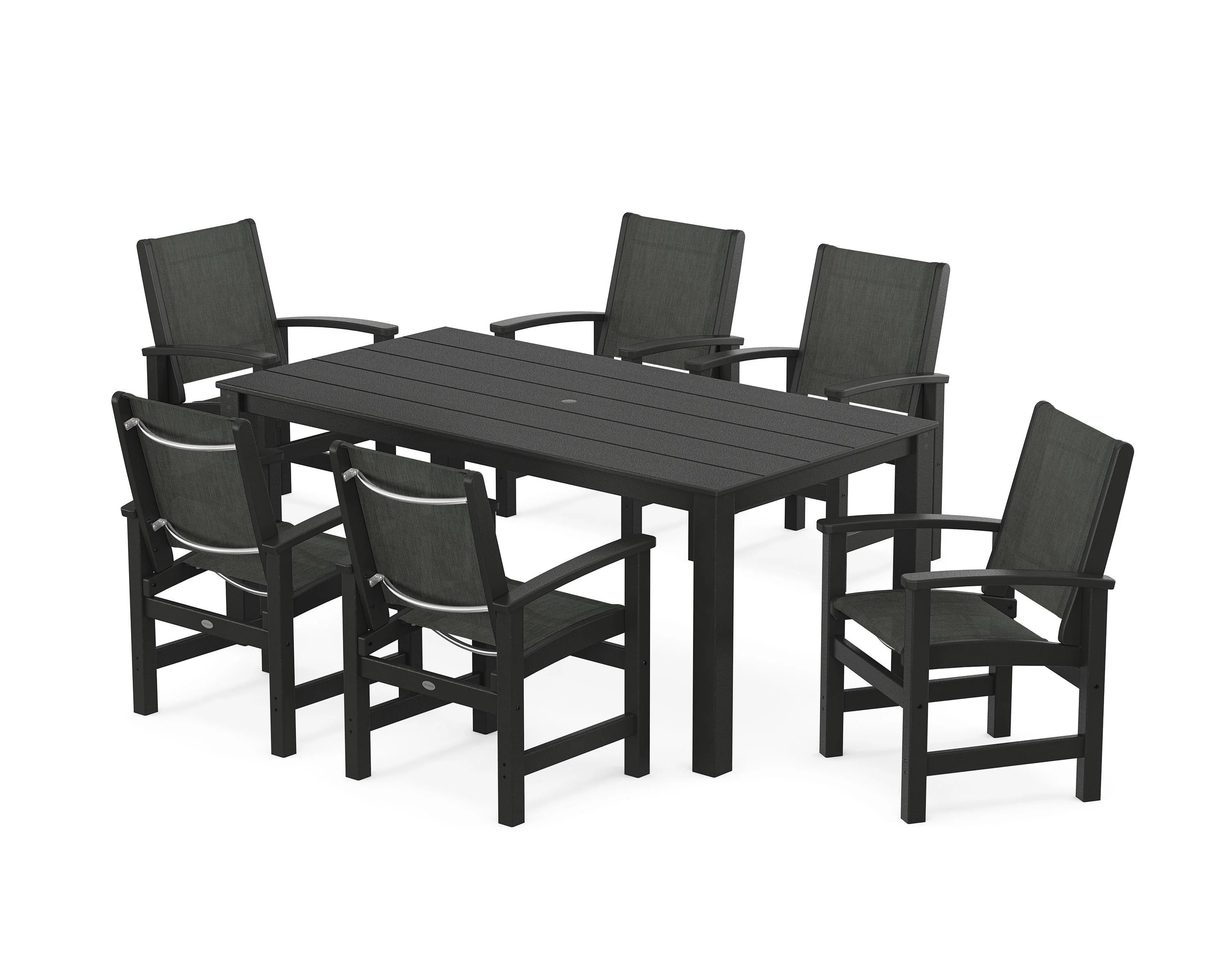 Coastal 7-Piece Parsons Dining Set - Image 34