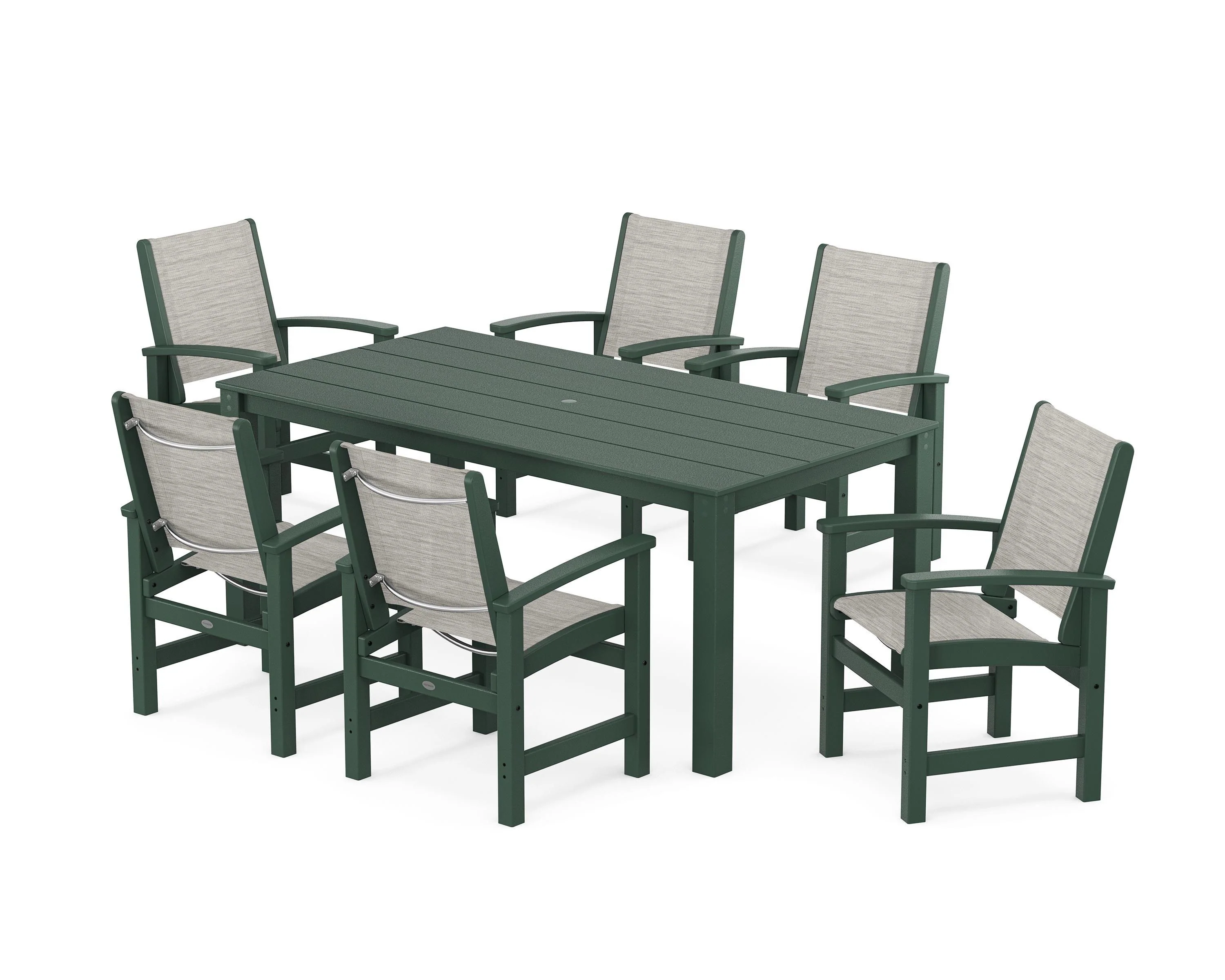 Coastal 7-Piece Parsons Dining Set - Image 40