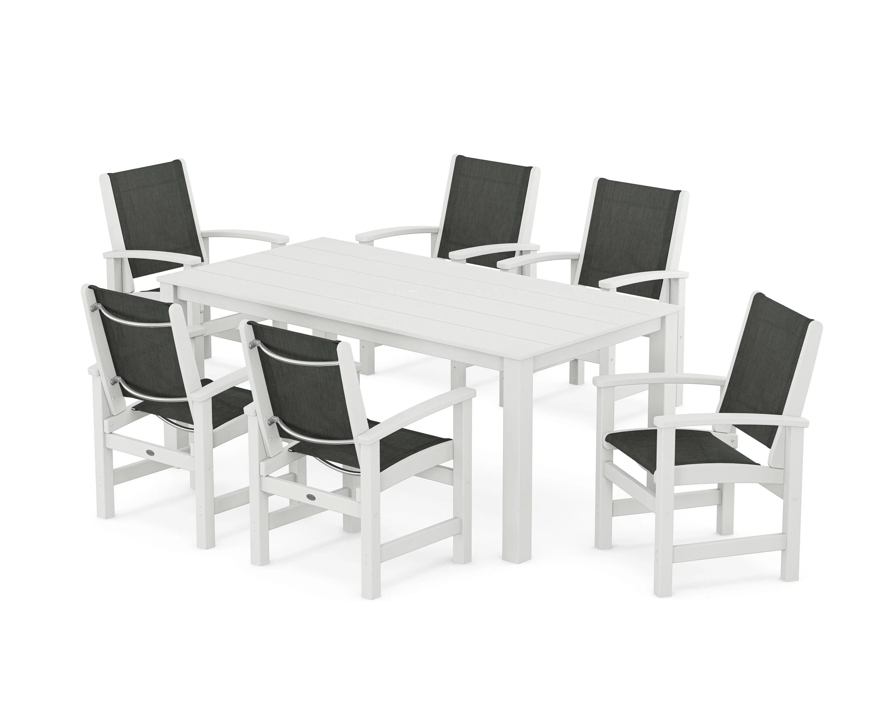 Coastal 7-Piece Parsons Dining Set - Image 50