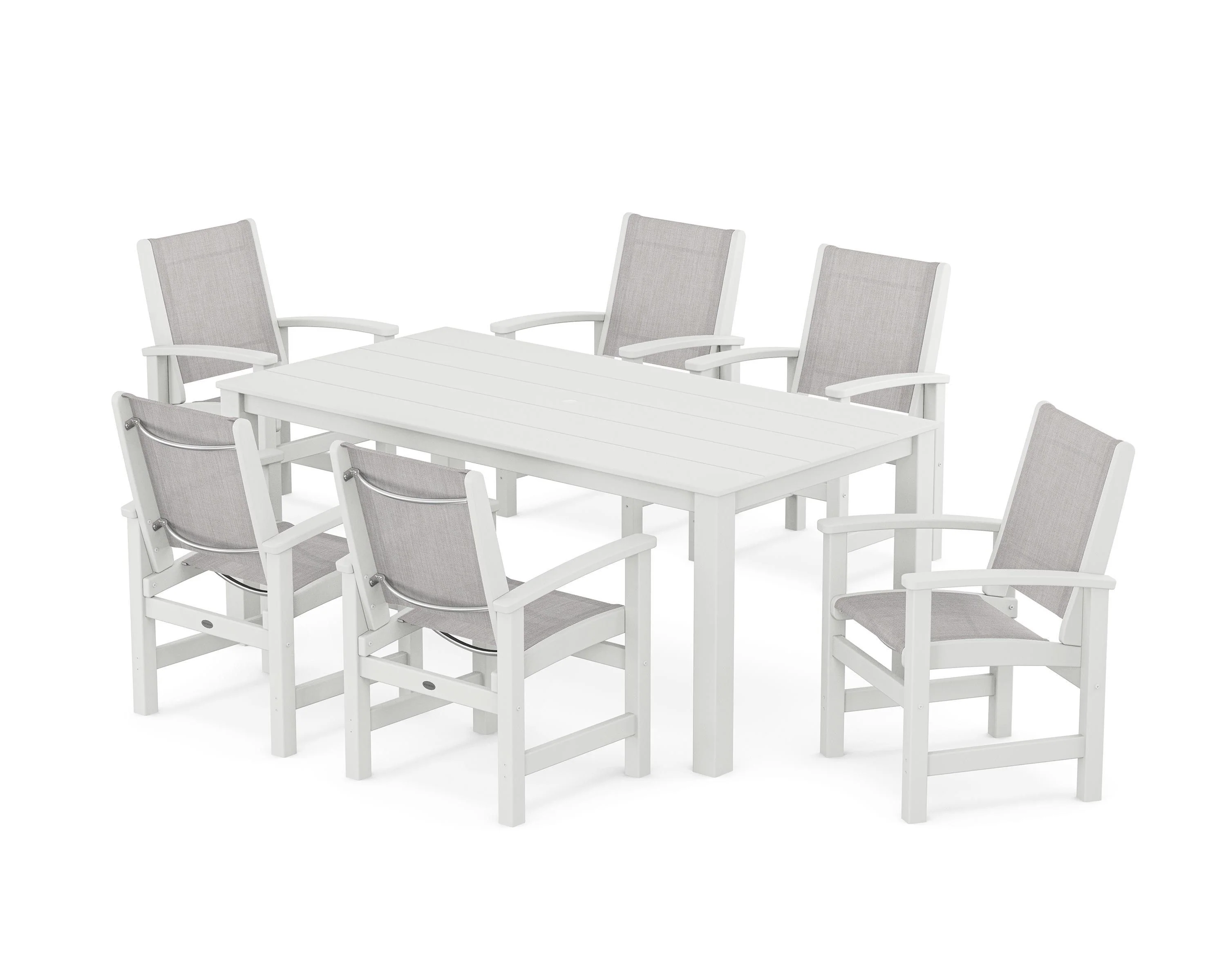 Coastal 7-Piece Parsons Dining Set - Image 52