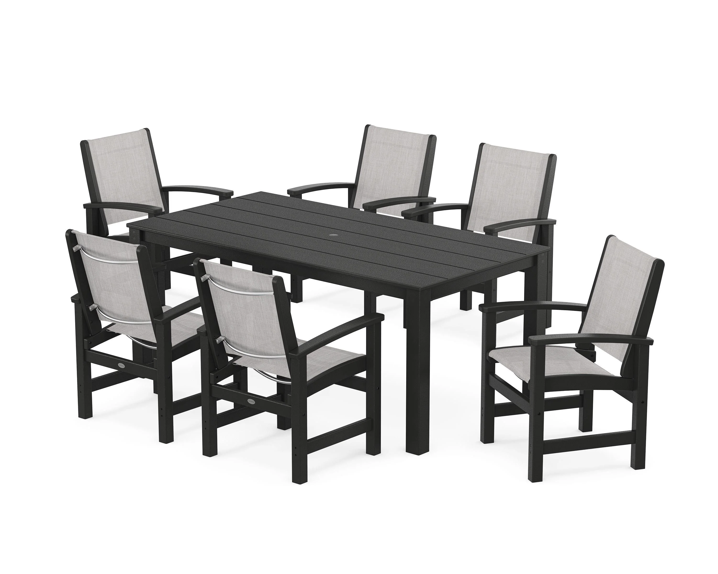 Coastal 7-Piece Parsons Dining Set - Image 53