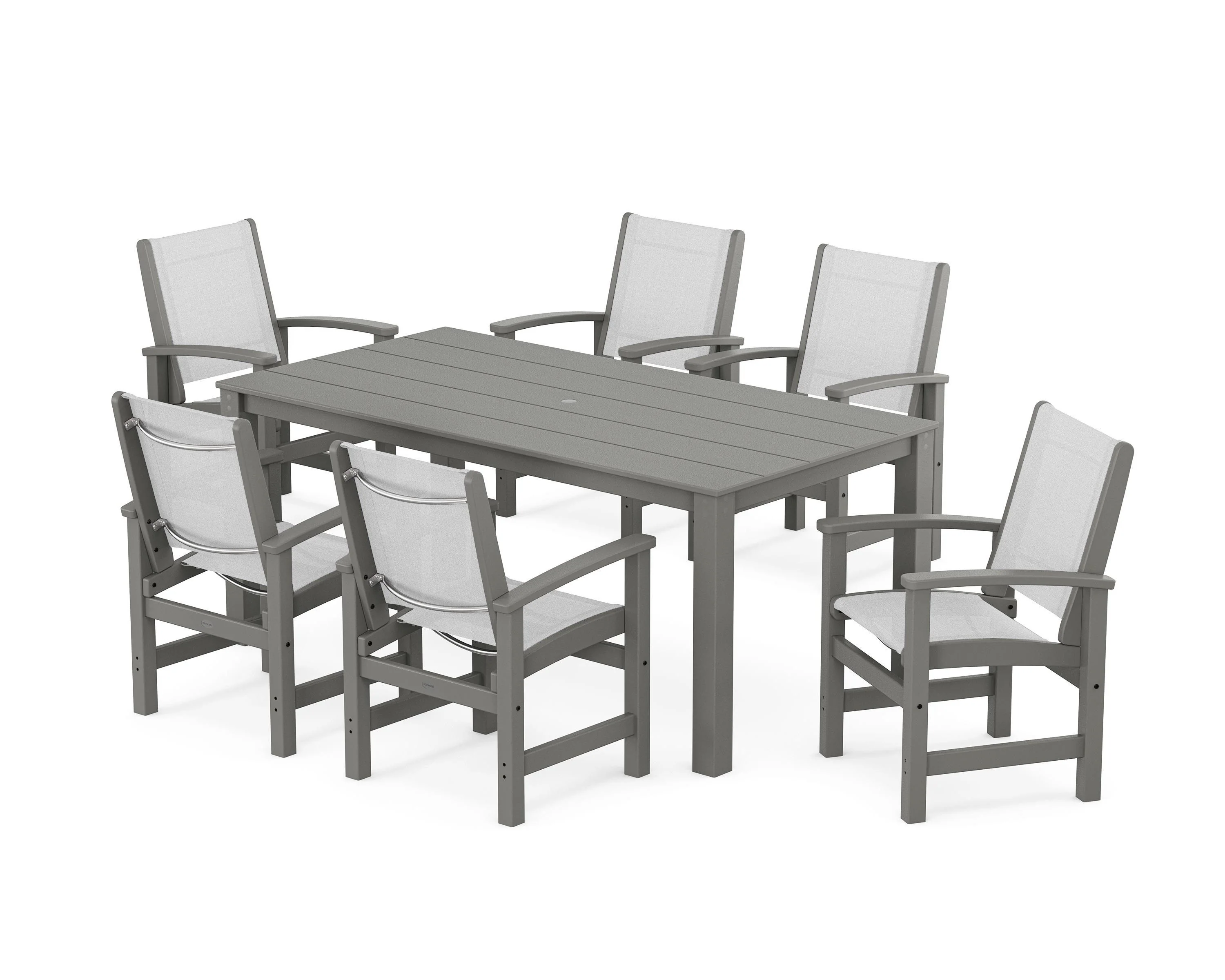 Coastal 7-Piece Parsons Dining Set - Image 57