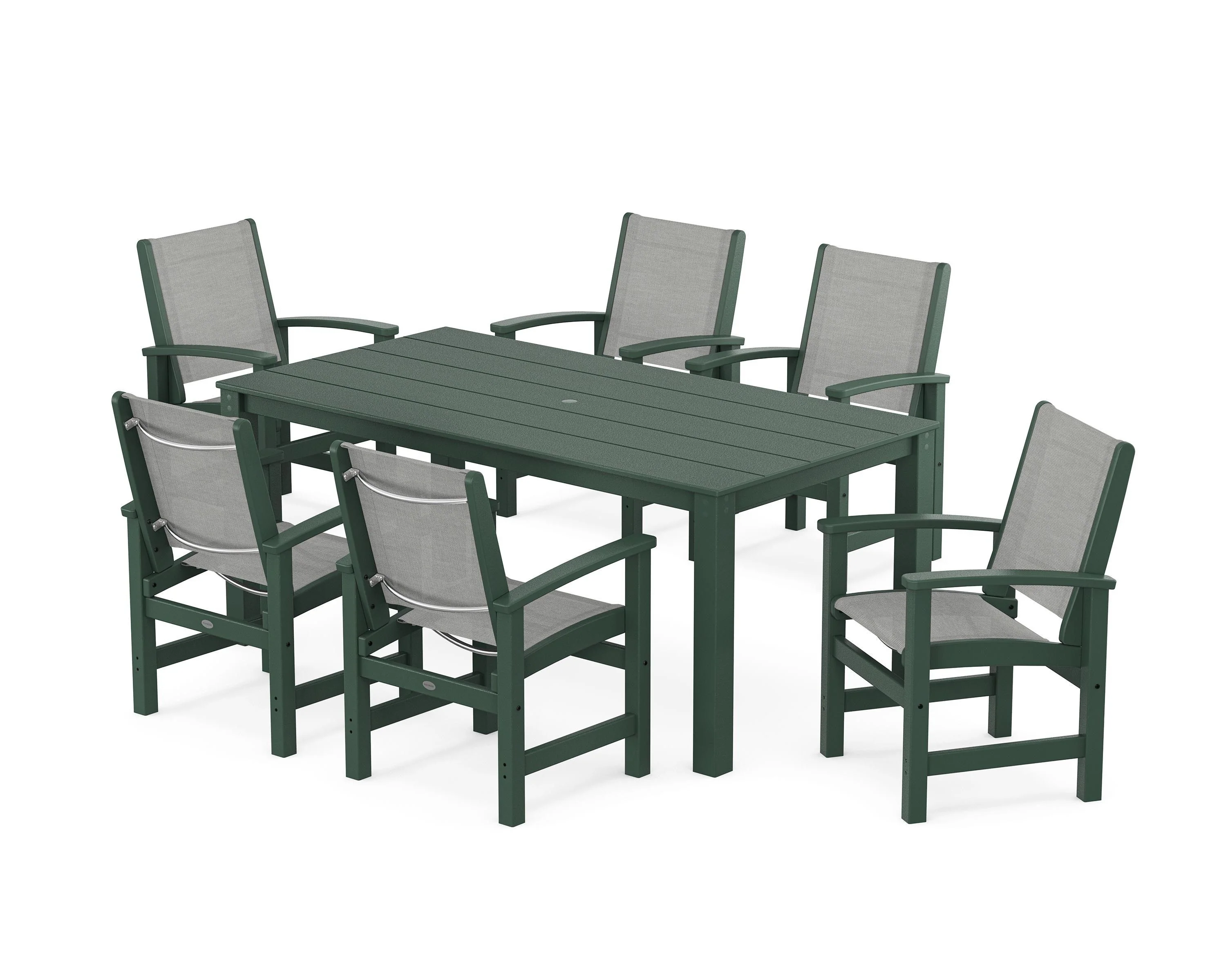 Coastal 7-Piece Parsons Dining Set - Image 58