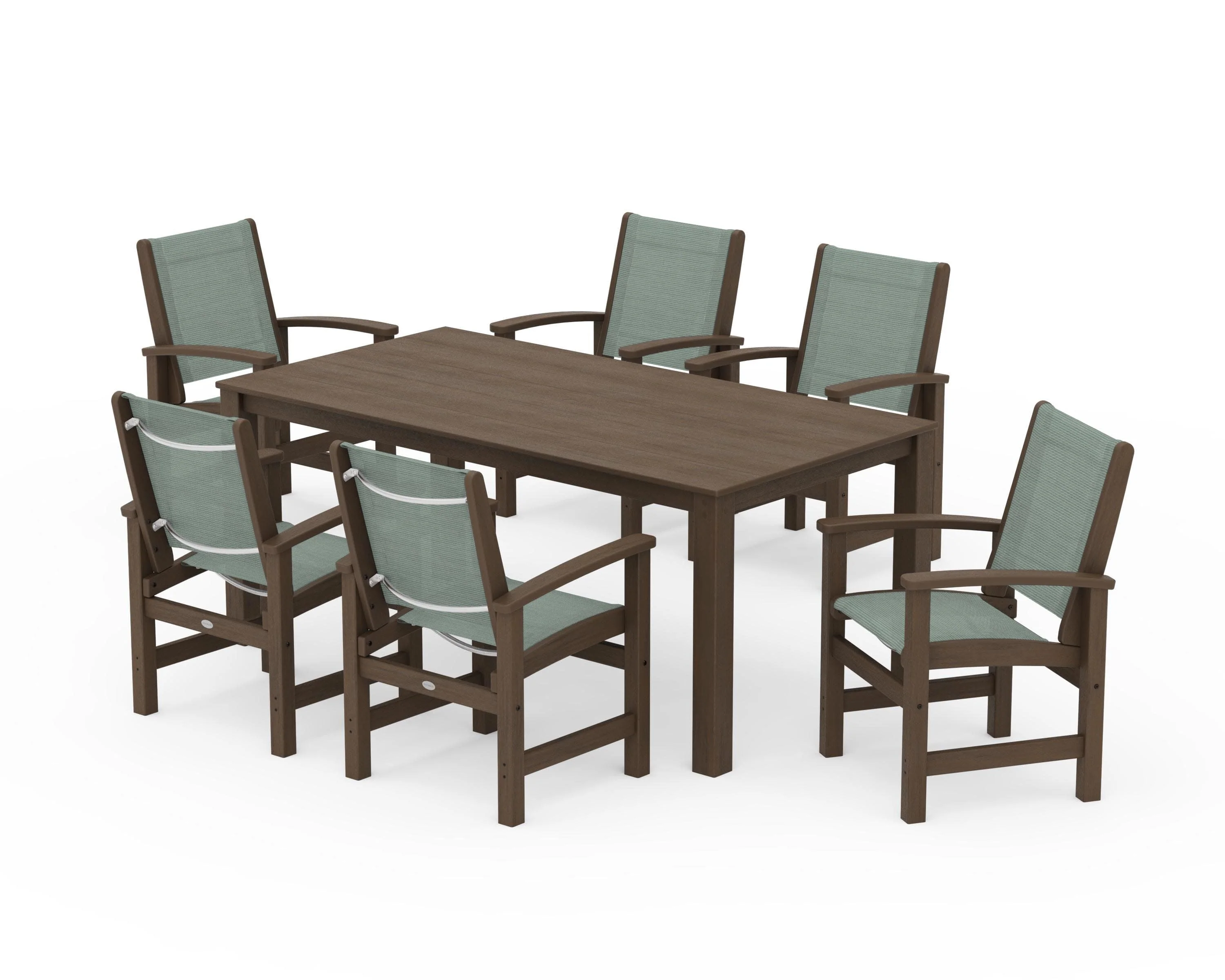 Coastal 7-Piece Parsons Dining Set - Image 64
