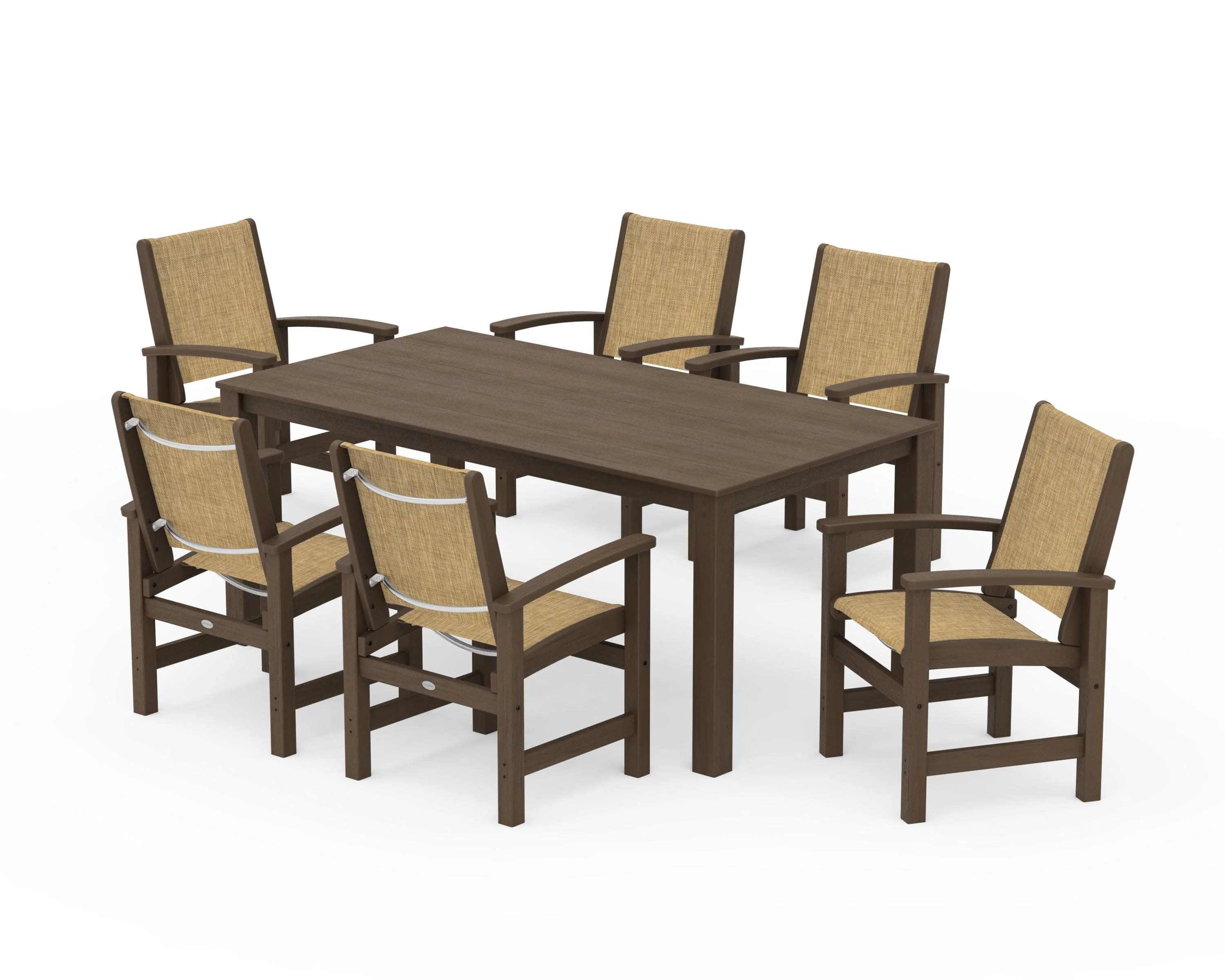 Coastal 7-Piece Parsons Dining Set - Image 75