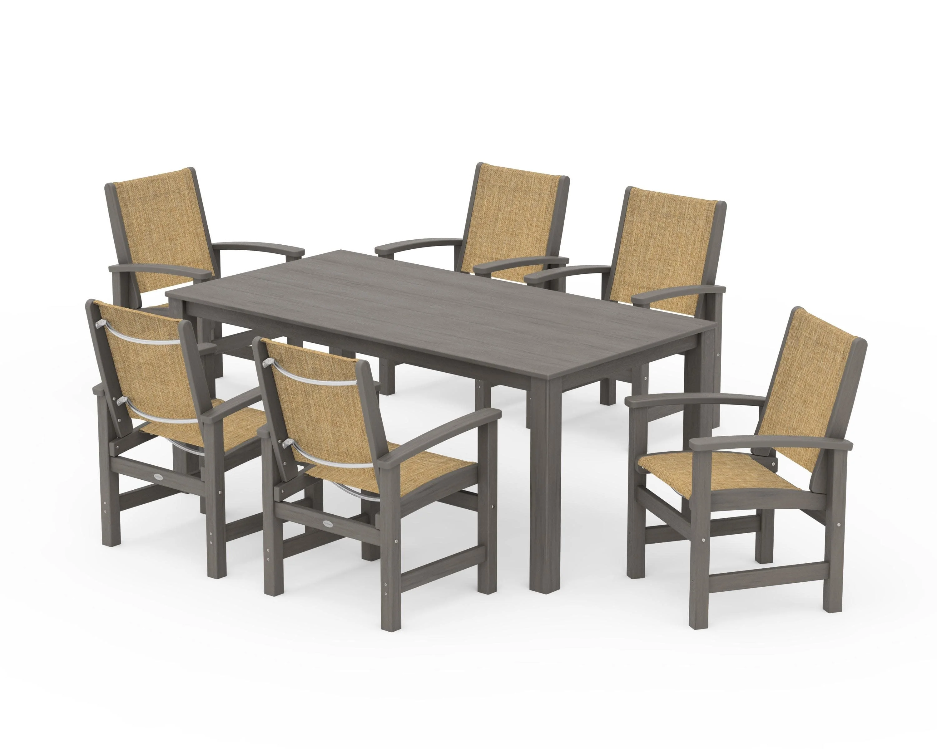 Coastal 7-Piece Parsons Dining Set - Image 77