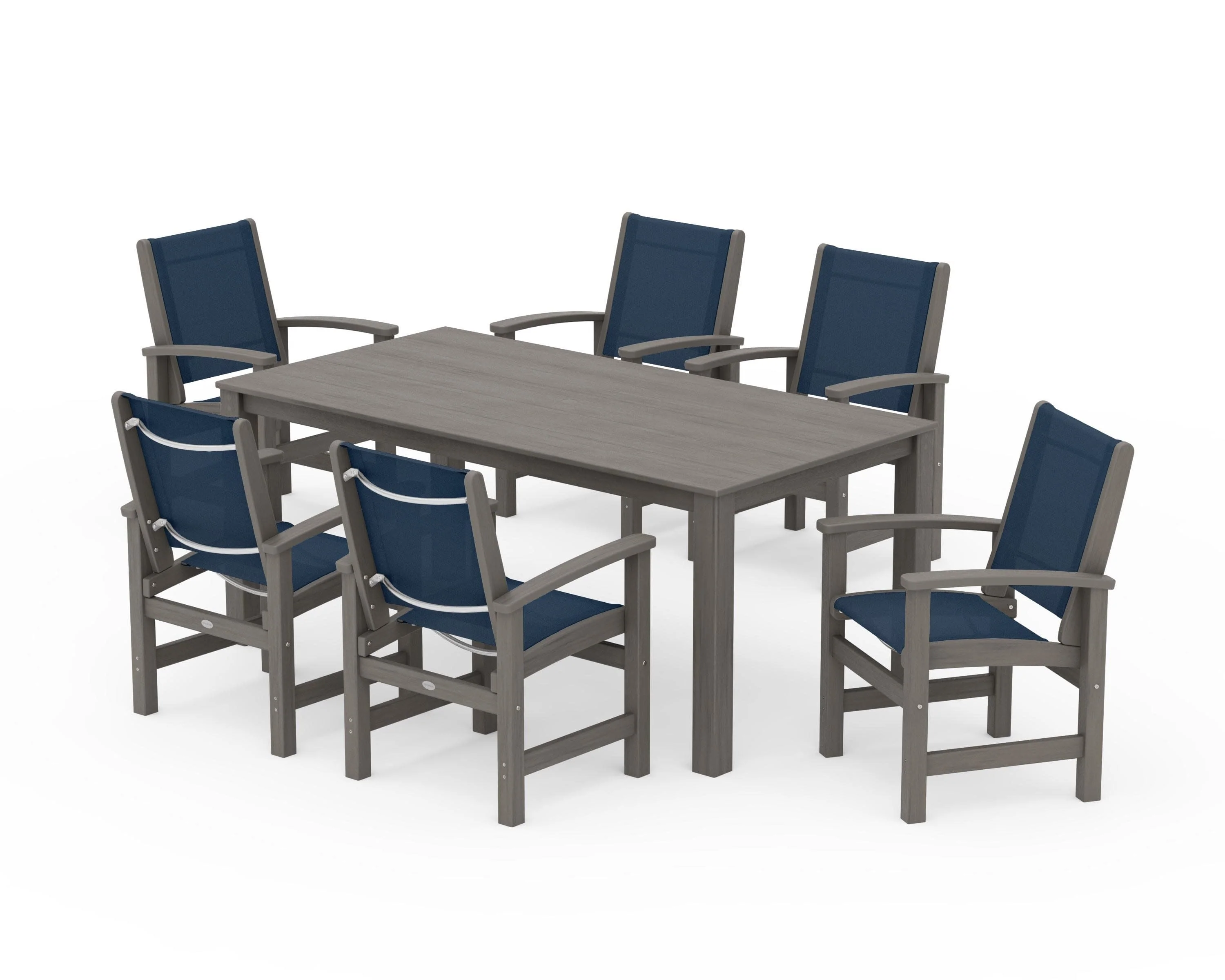 Coastal 7-Piece Parsons Dining Set - Image 78