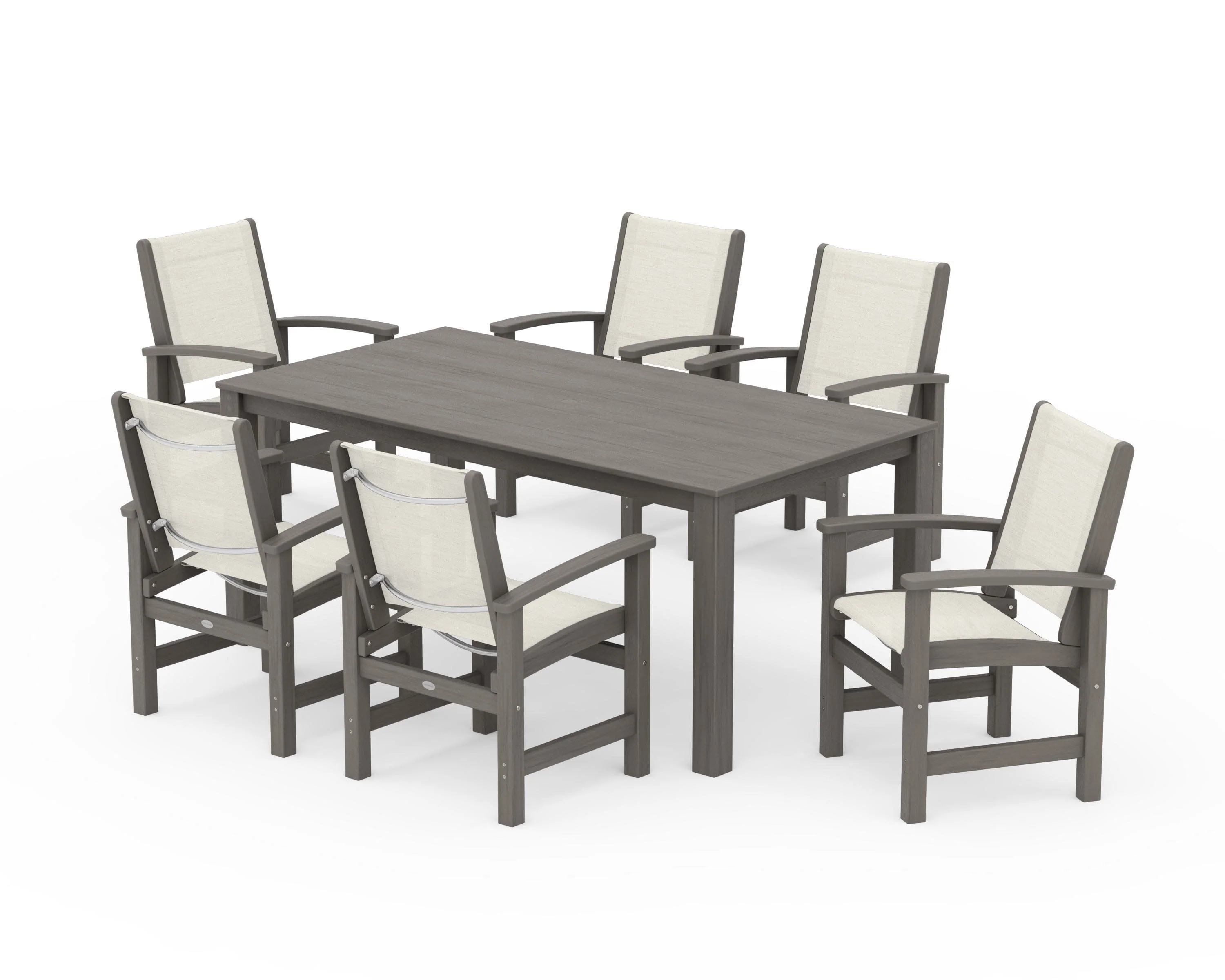 Coastal 7-Piece Parsons Dining Set - Image 79