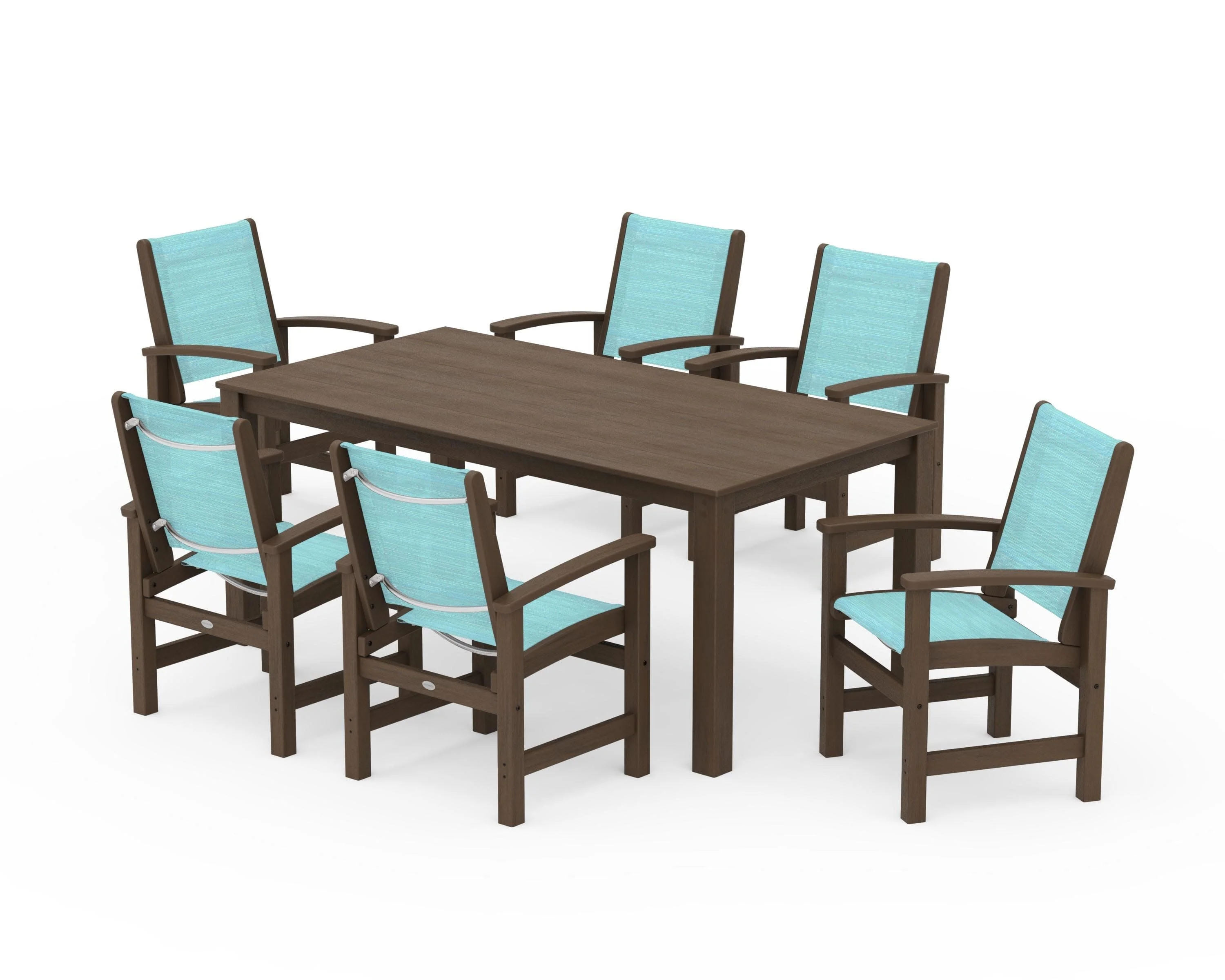 Coastal 7-Piece Parsons Dining Set - Image 80