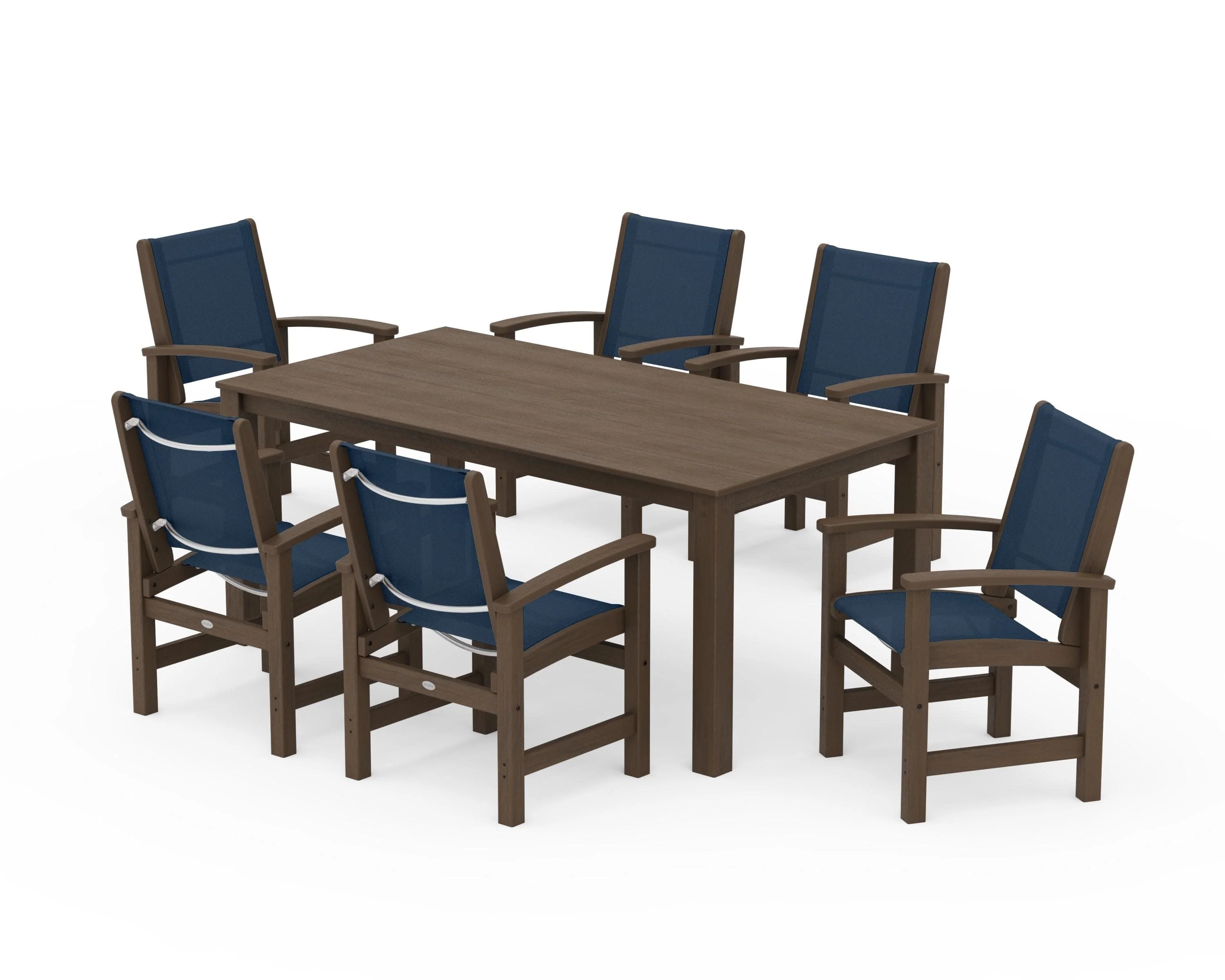 Coastal 7-Piece Parsons Dining Set - Image 86
