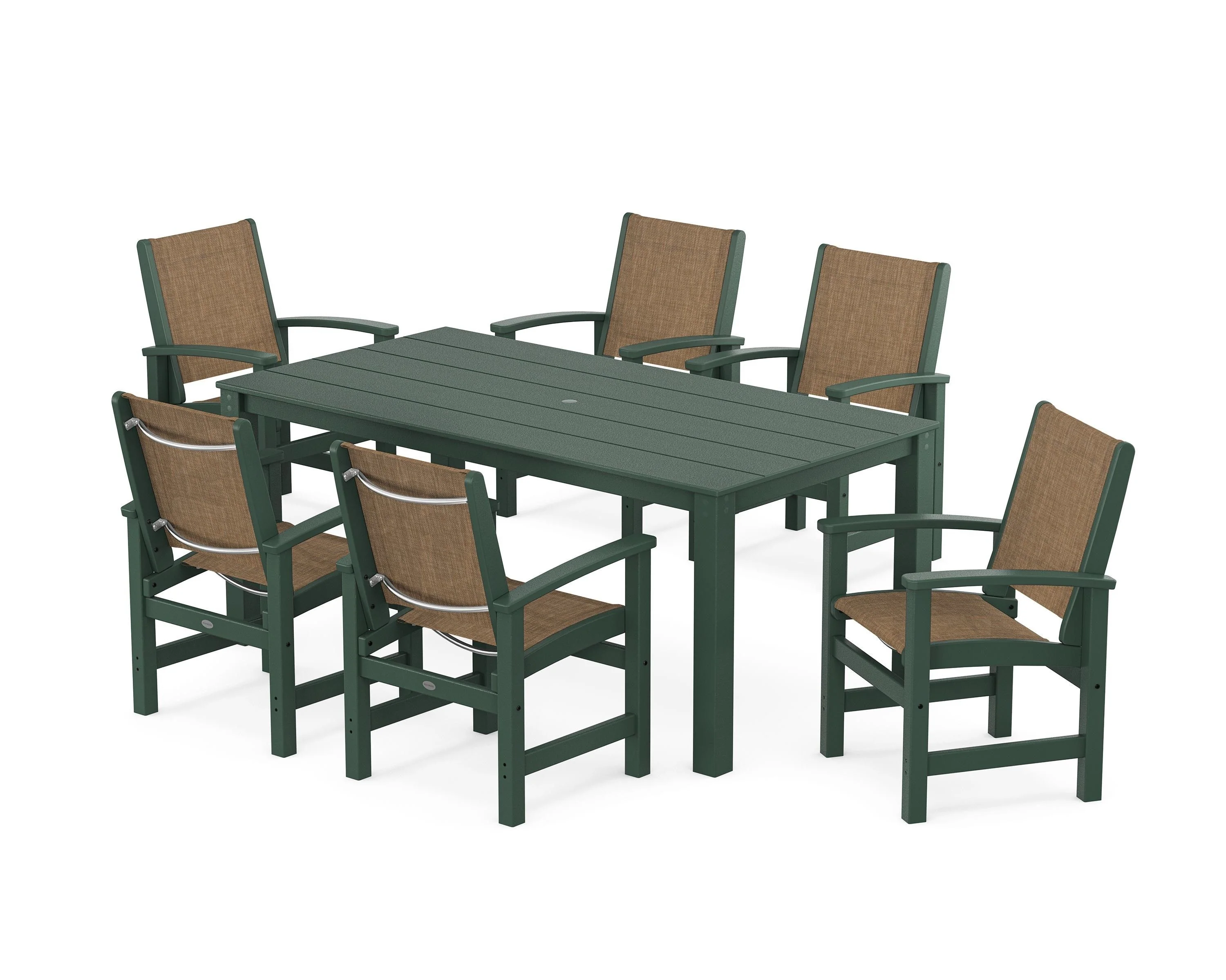 Coastal 7-Piece Parsons Dining Set - Image 9